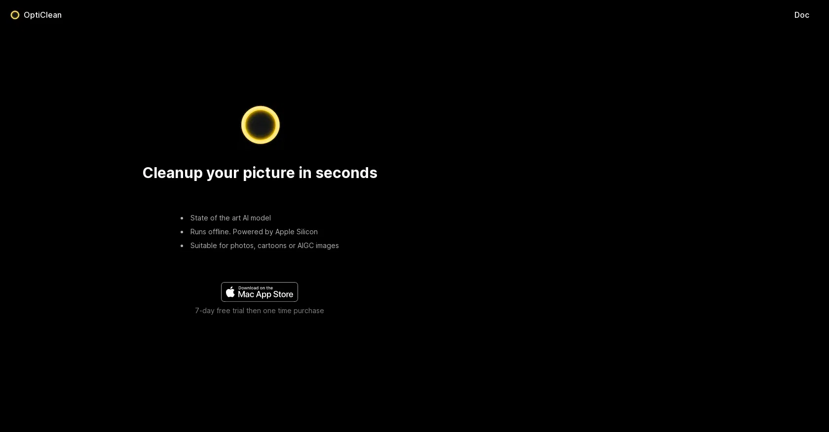 OptiClean screenshot