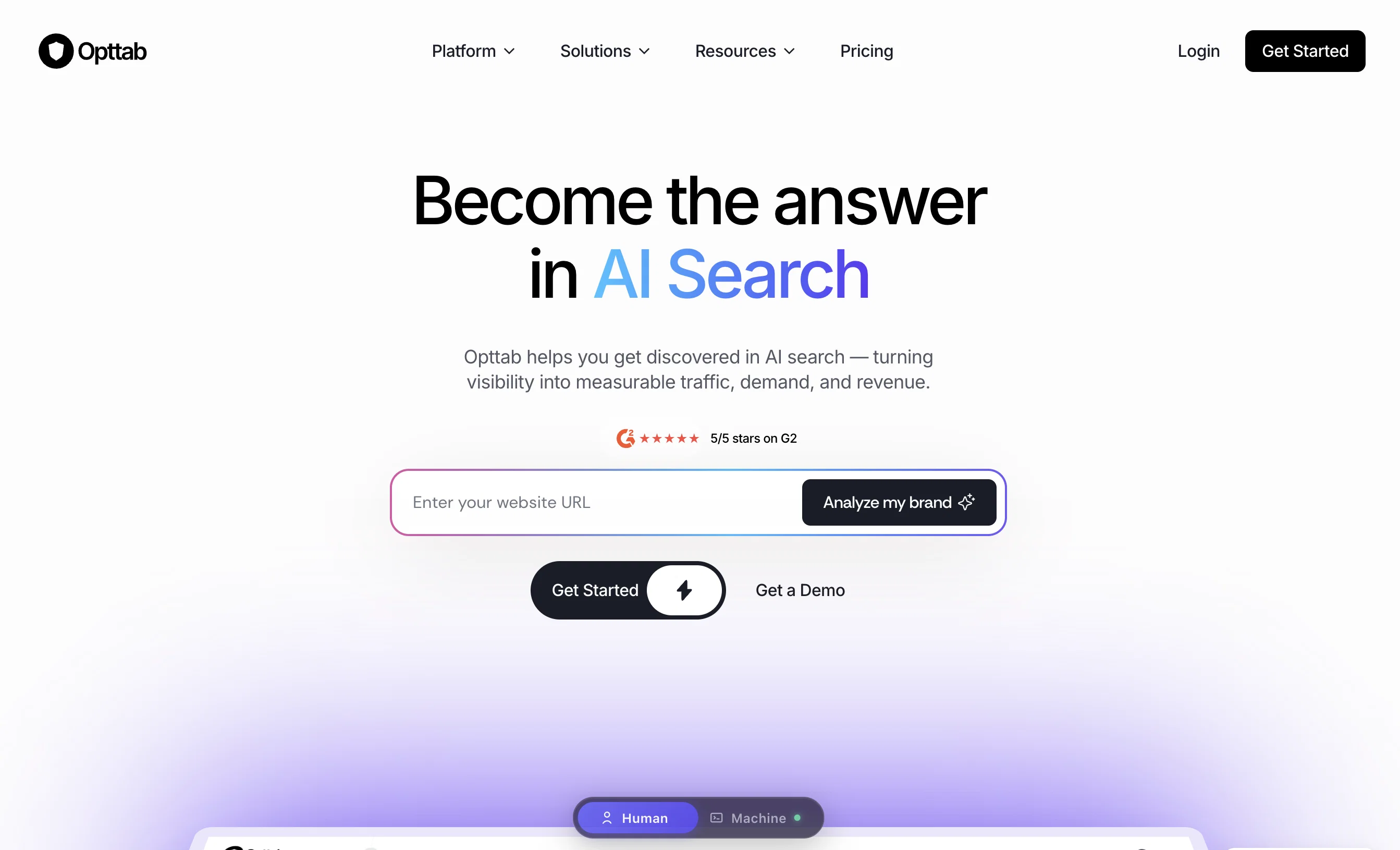 Opttab screenshot