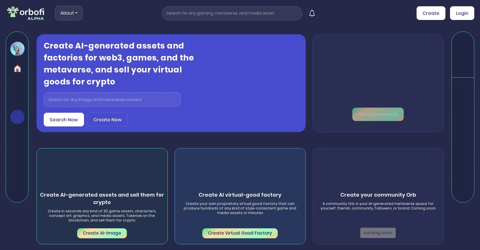 Orbofi screenshot