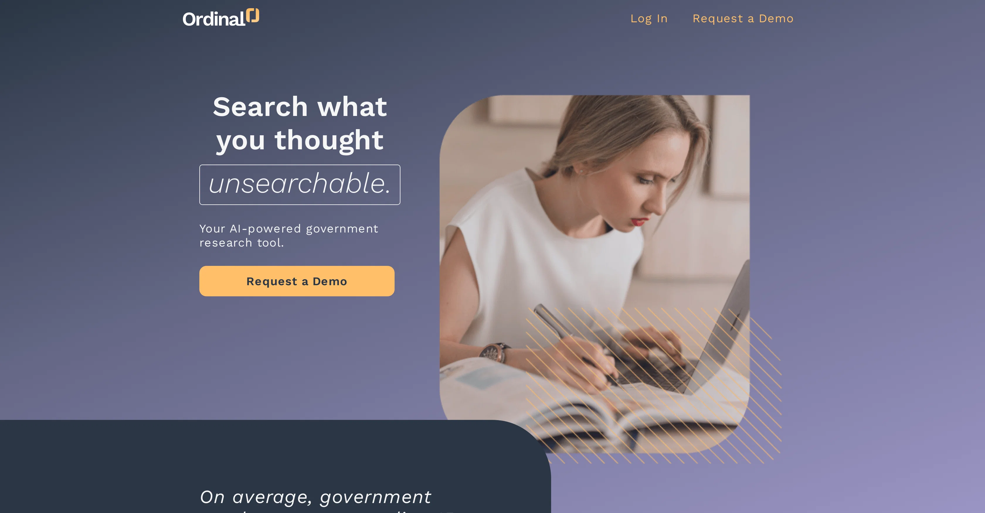 Ordinal screenshot