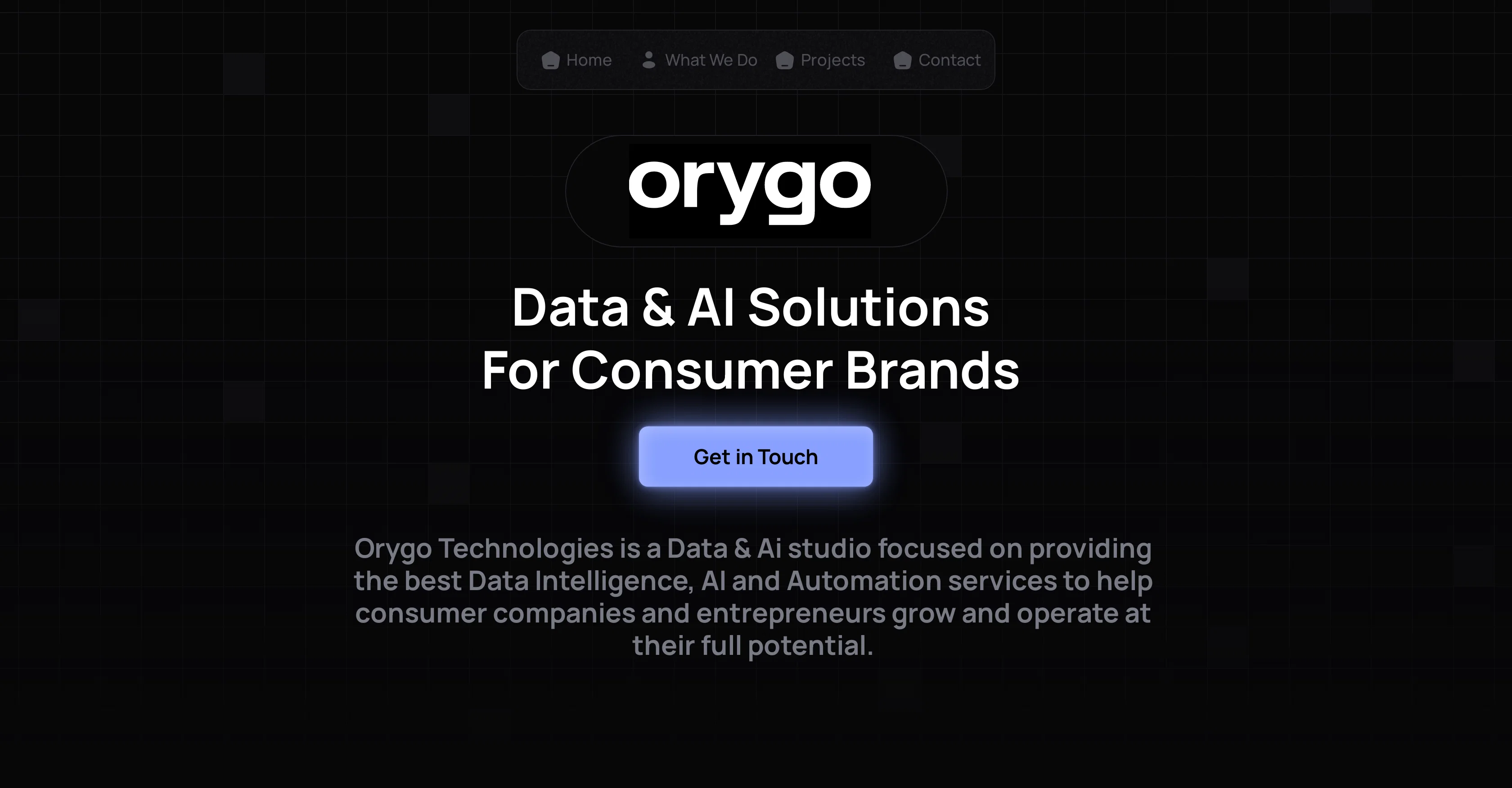 Orygo Technologies screenshot
