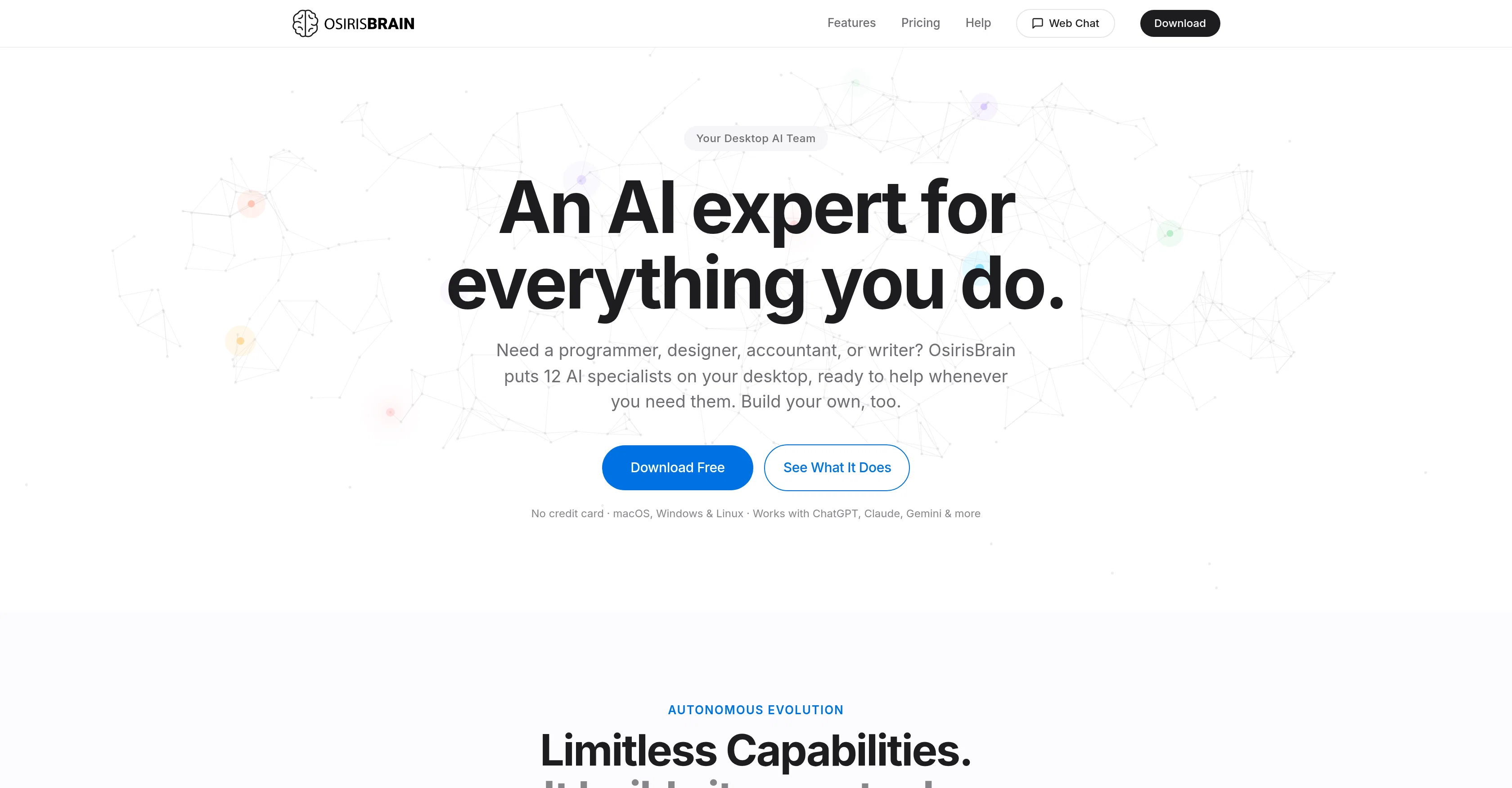 OsirisBrain screenshot