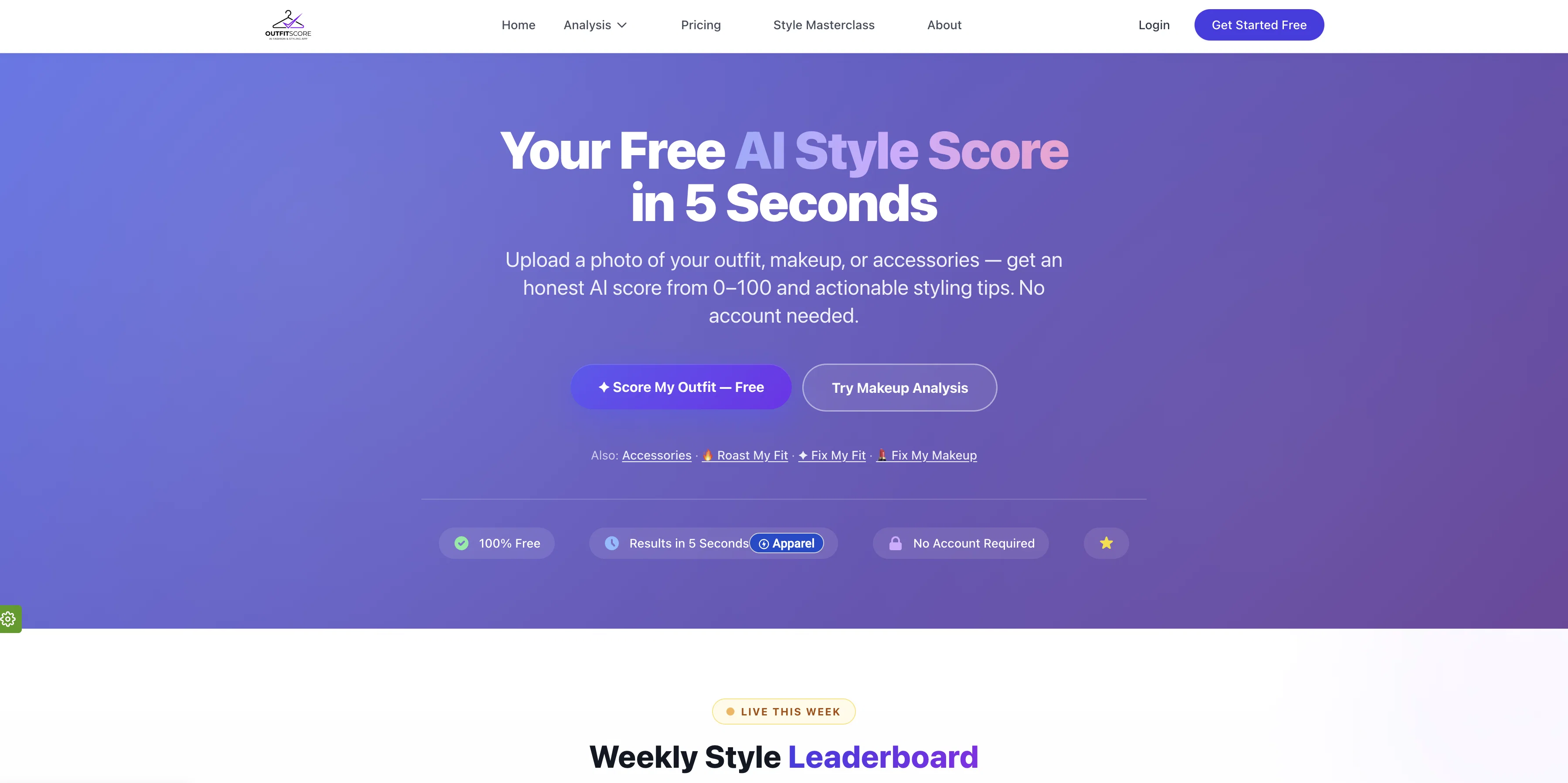 OutfitScore screenshot