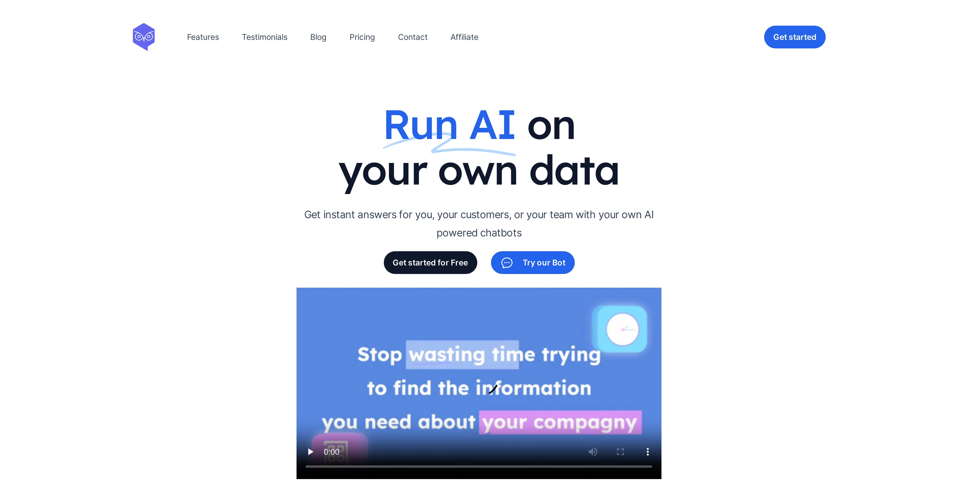 Owlbot screenshot