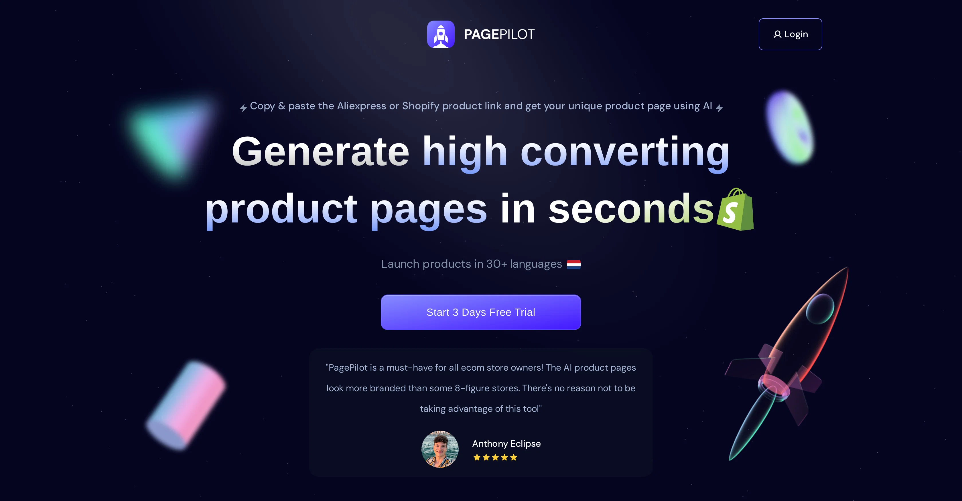 PagePilot AI screenshot