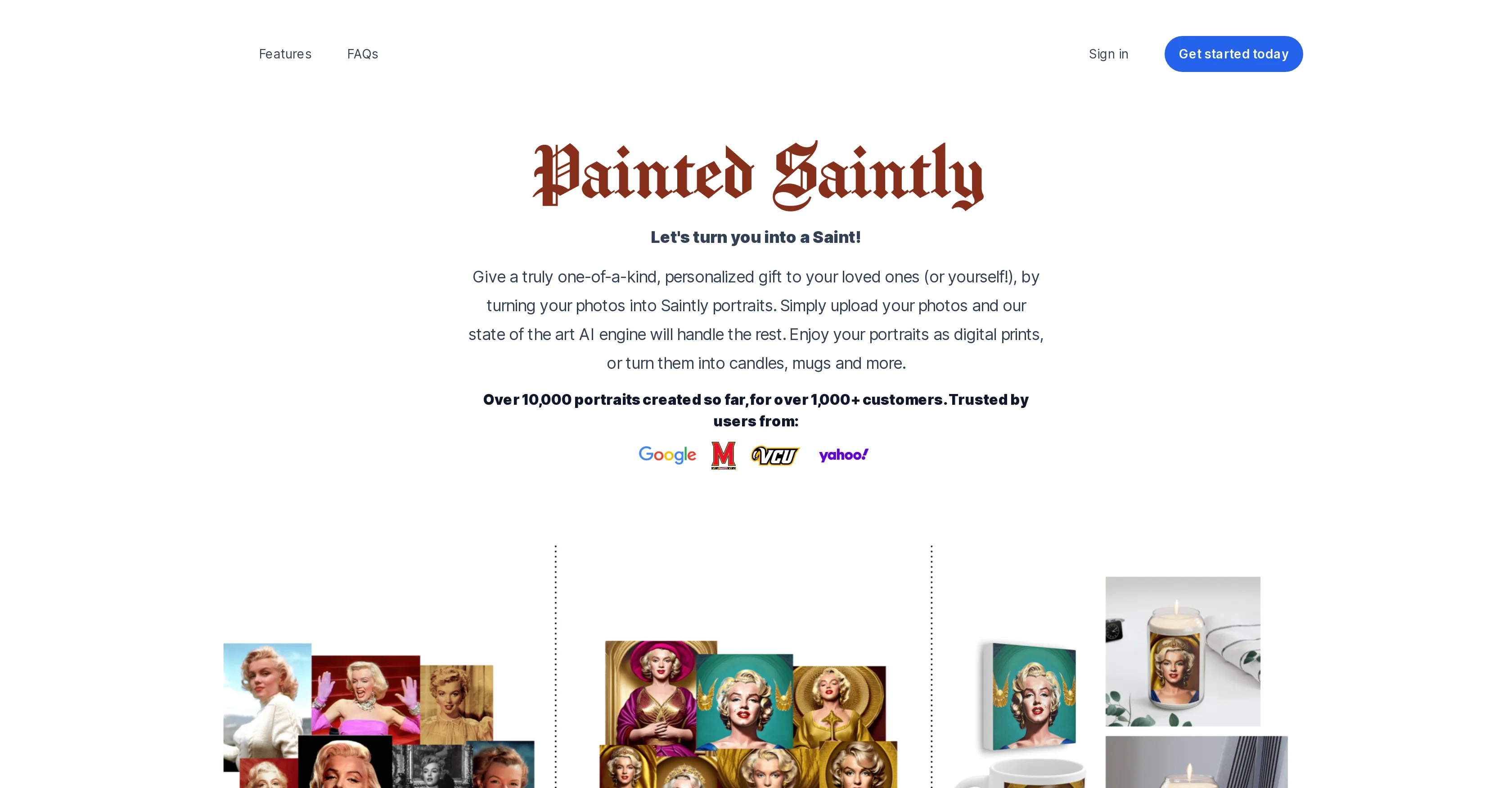 Painted Saintly screenshot