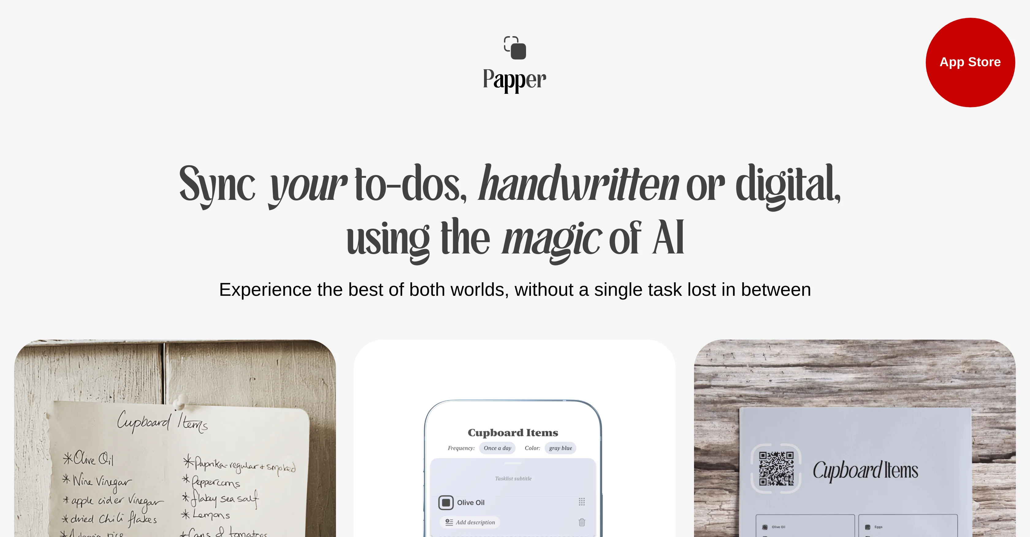 Papper screenshot