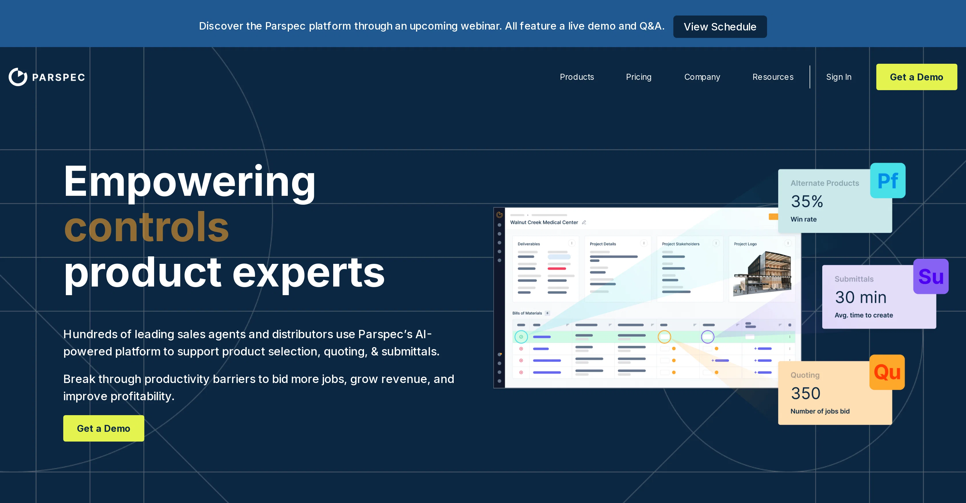 Parspec screenshot