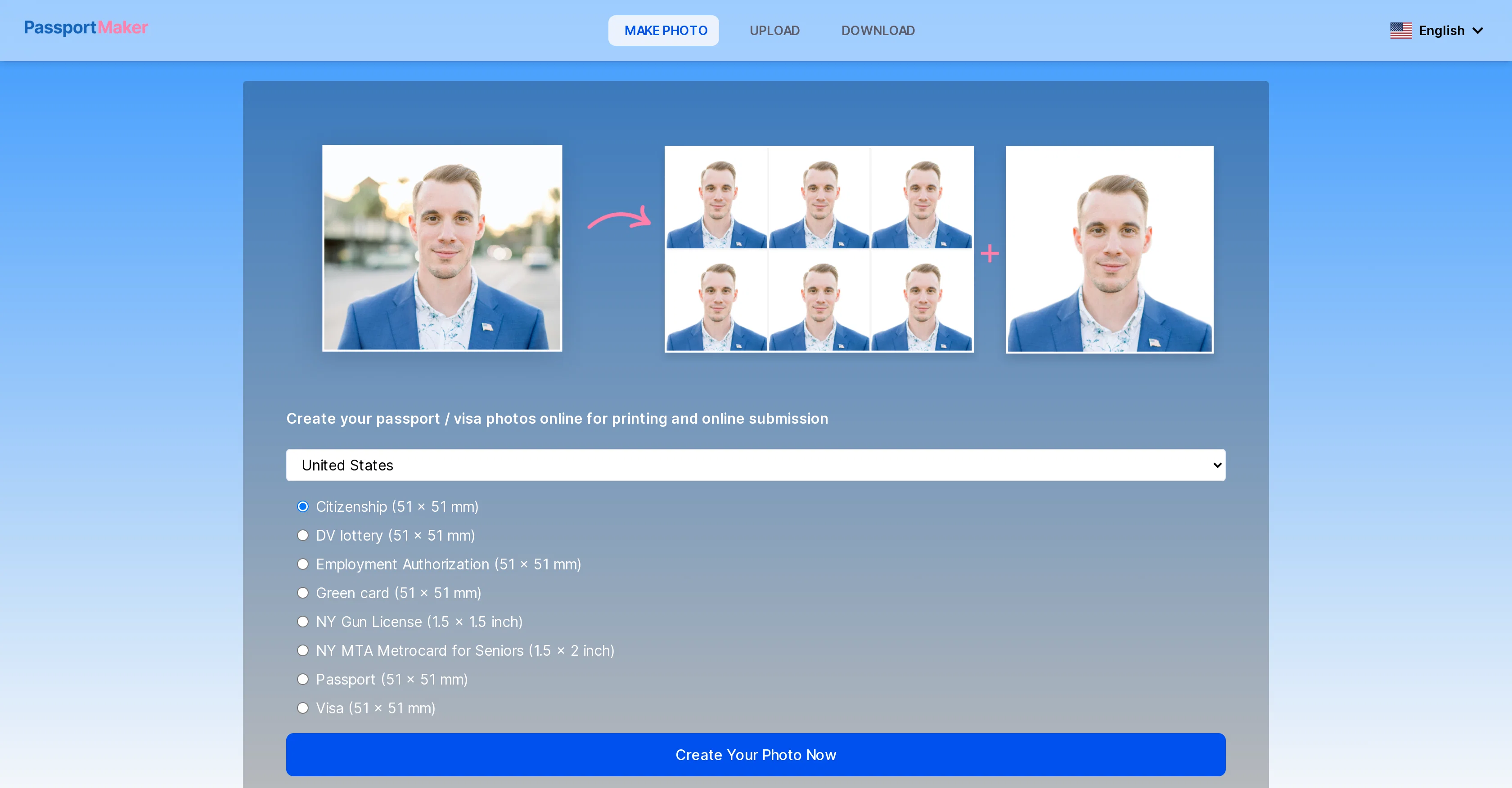 PassportMaker screenshot
