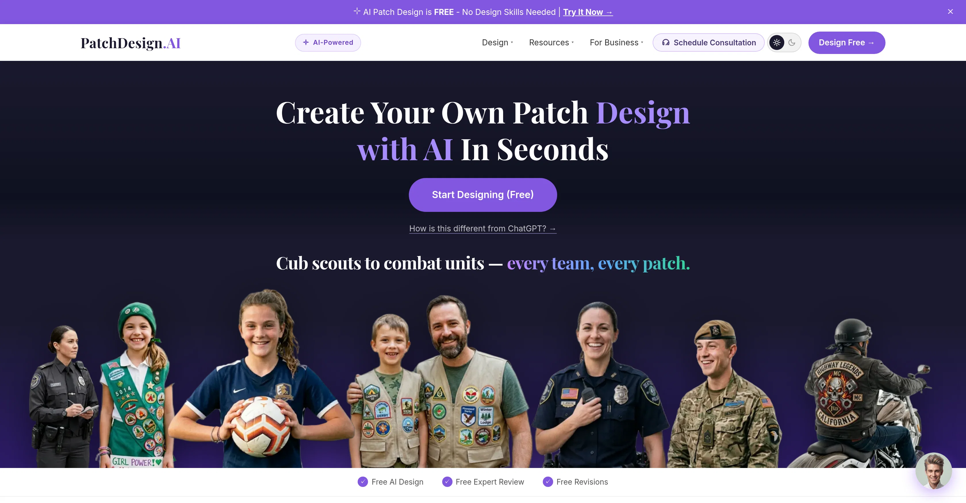 PatchDesign.AI screenshot