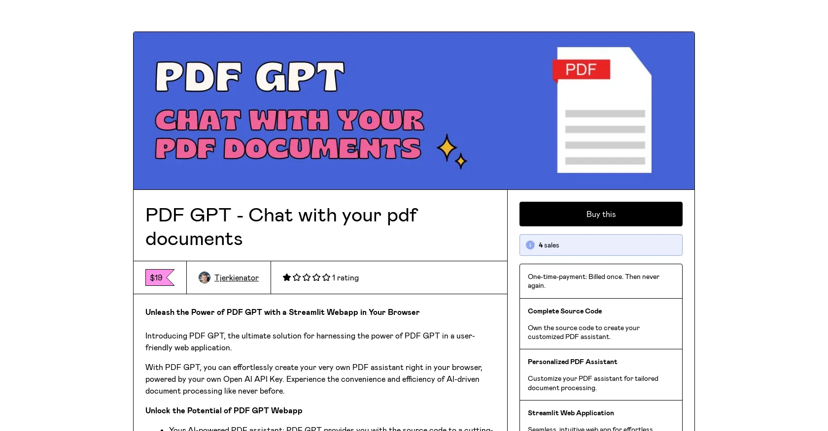 PDF GPT screenshot