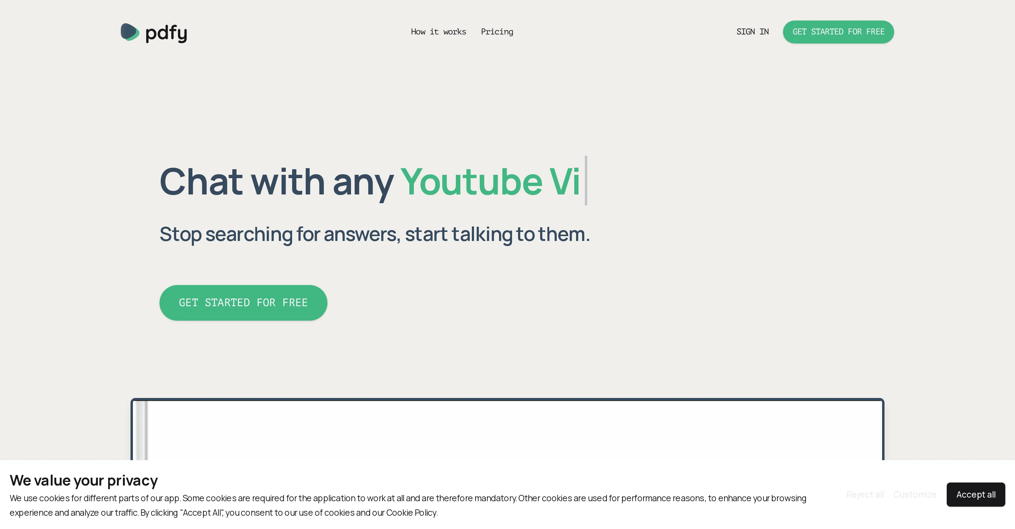 Pdfy screenshot