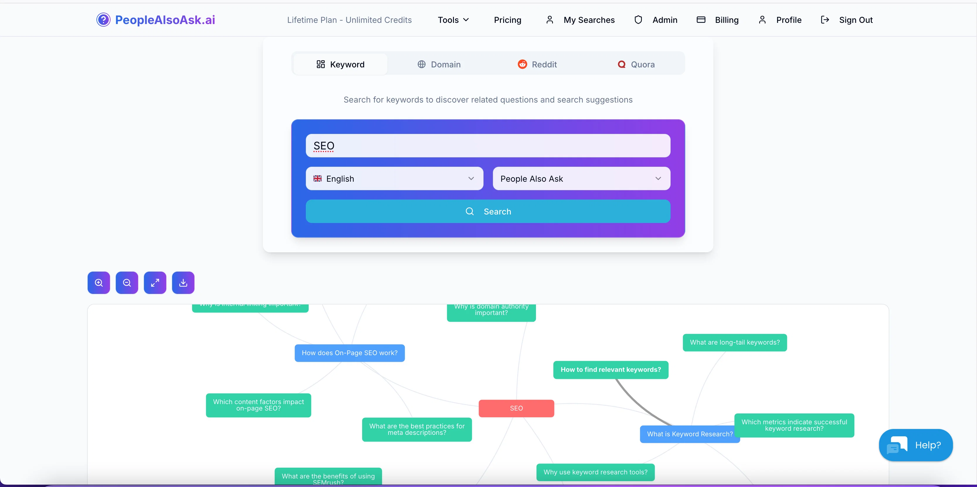 PeopleAlsoAskv2.0 screenshot