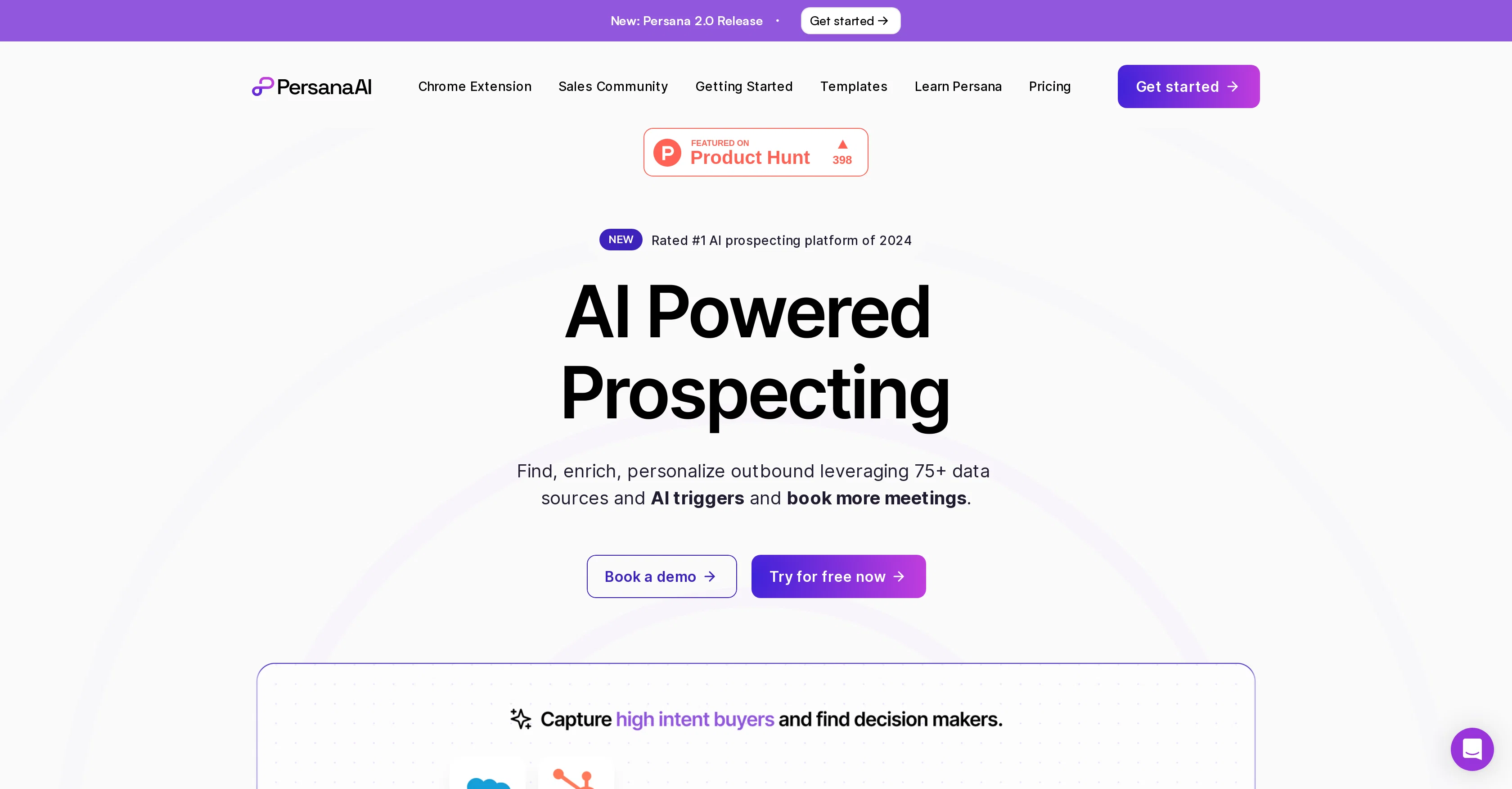 Persana AI screenshot