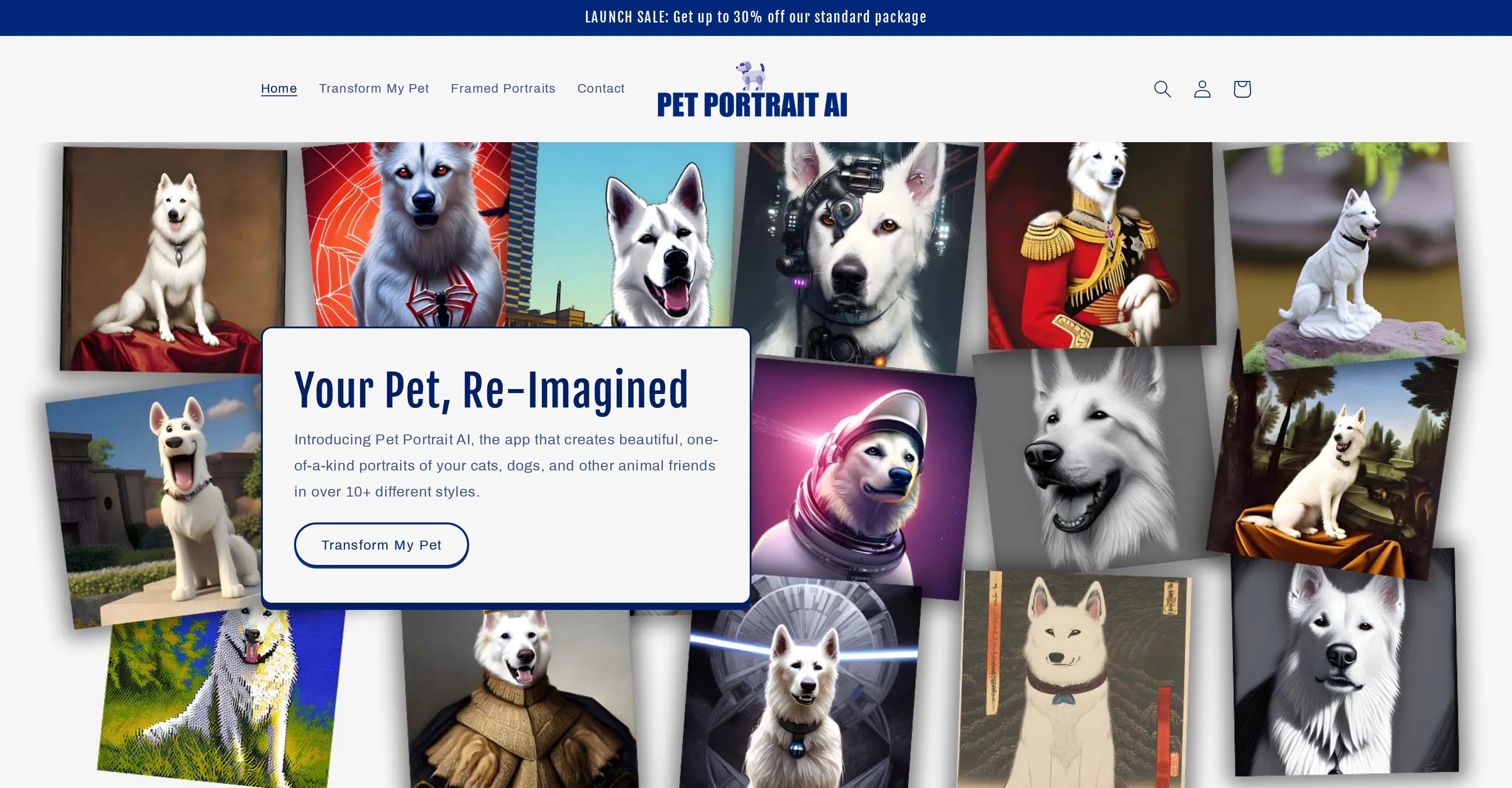 Pet Portrait AI screenshot