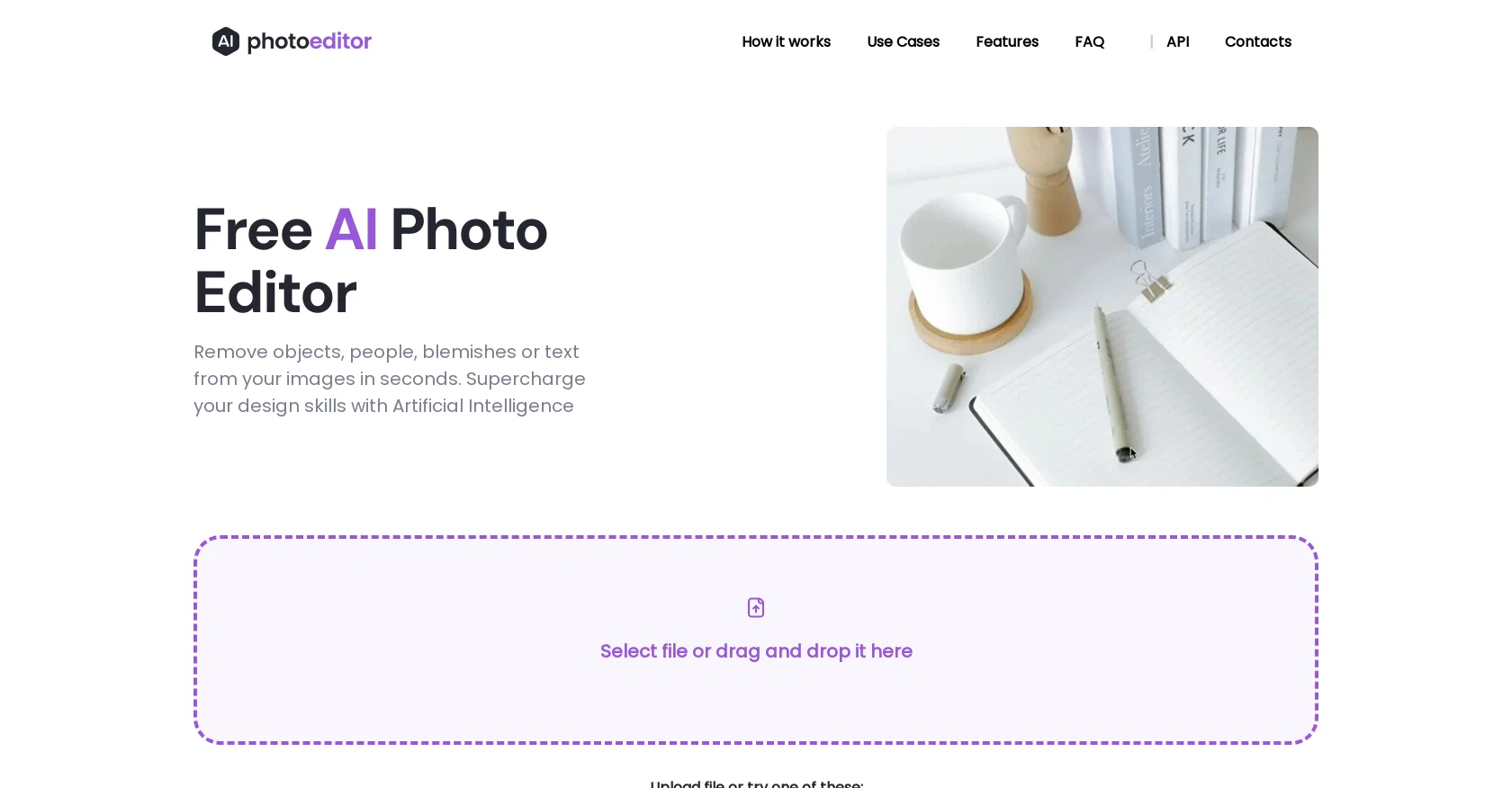 Photoeditor screenshot