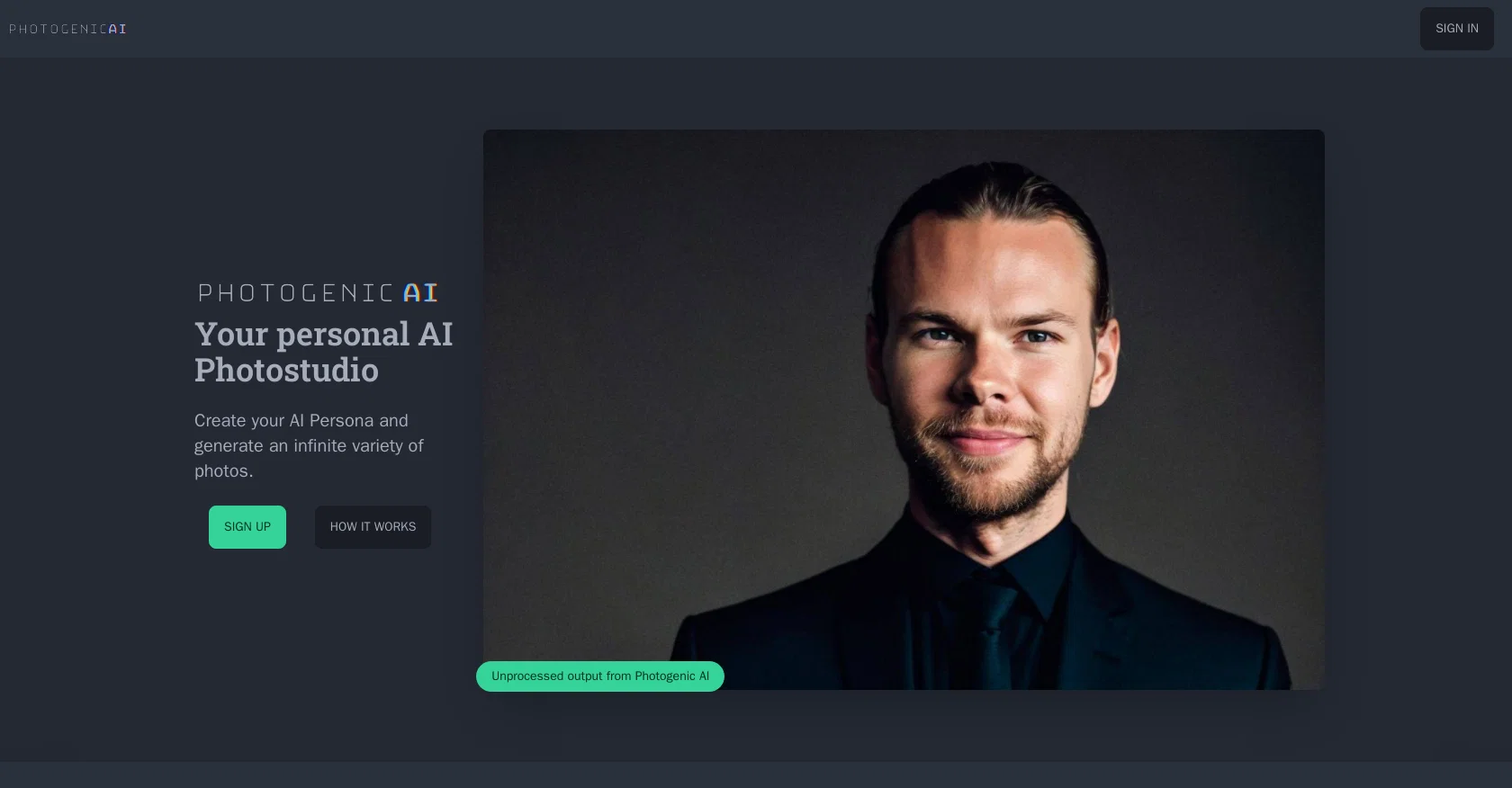 PhotogenicAI screenshot