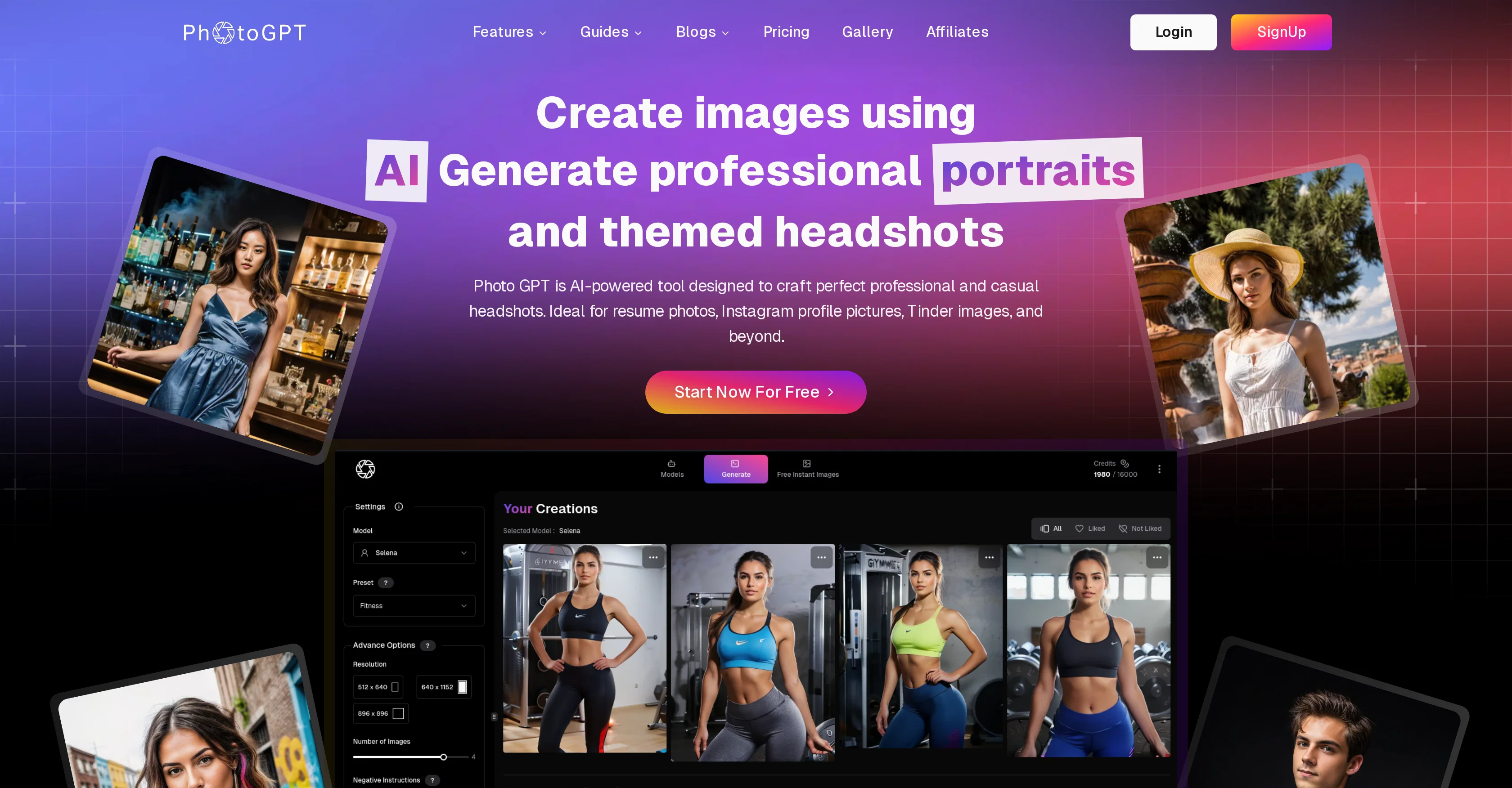 PhotoGPT screenshot