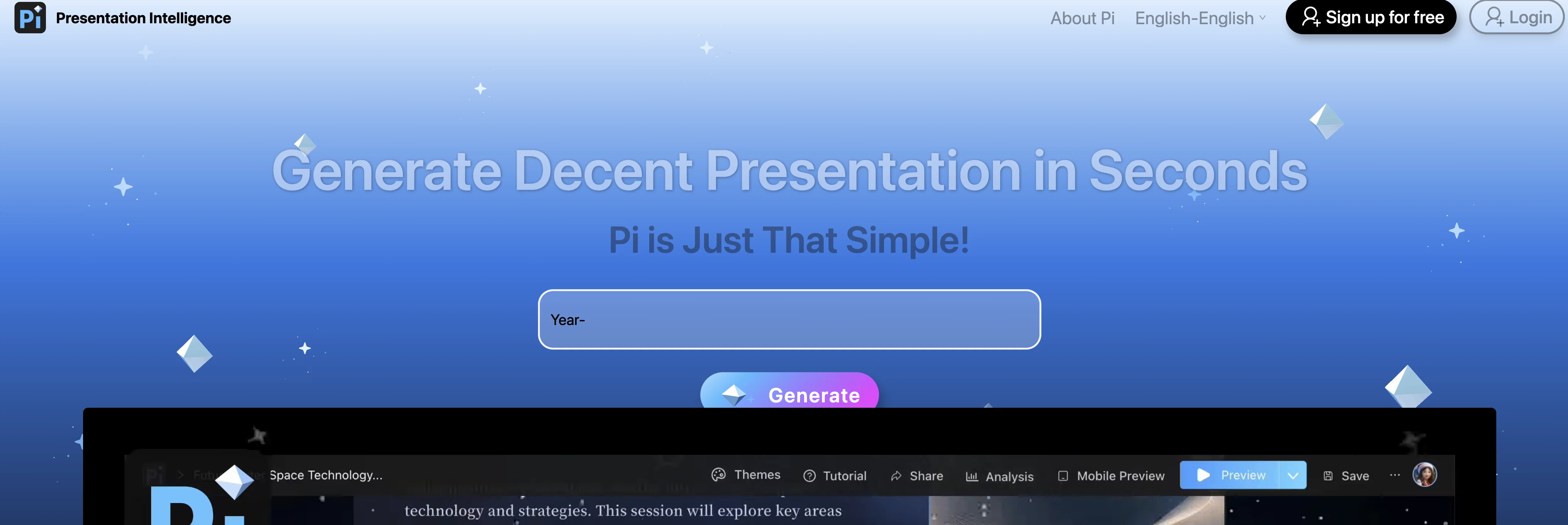 Pi - Presentation Intelligence screenshot