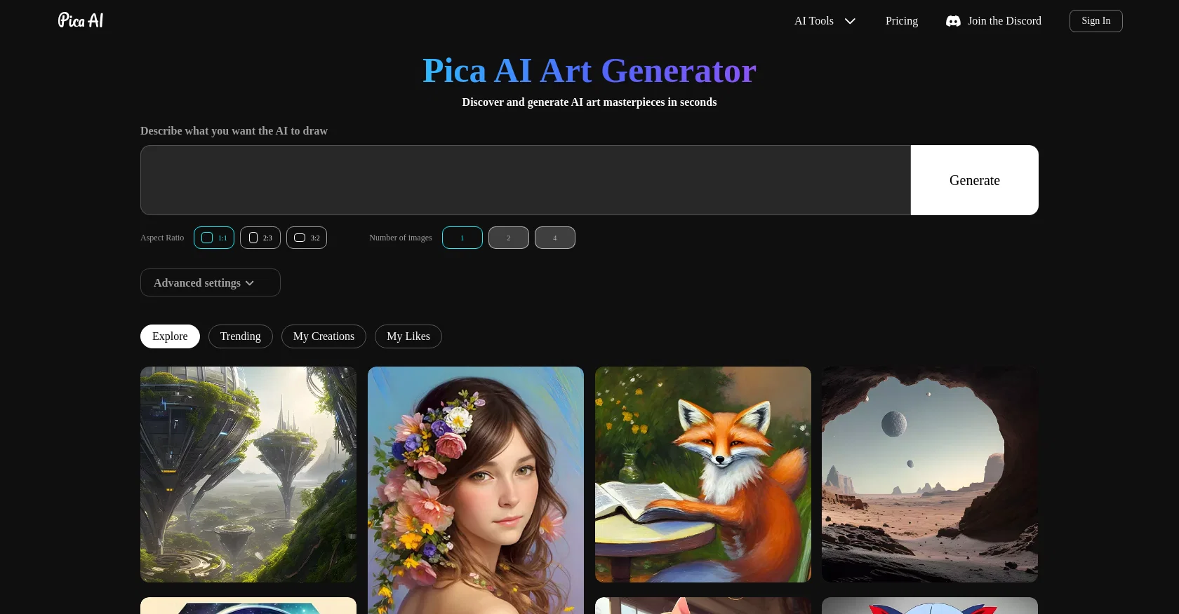 Pica AI screenshot