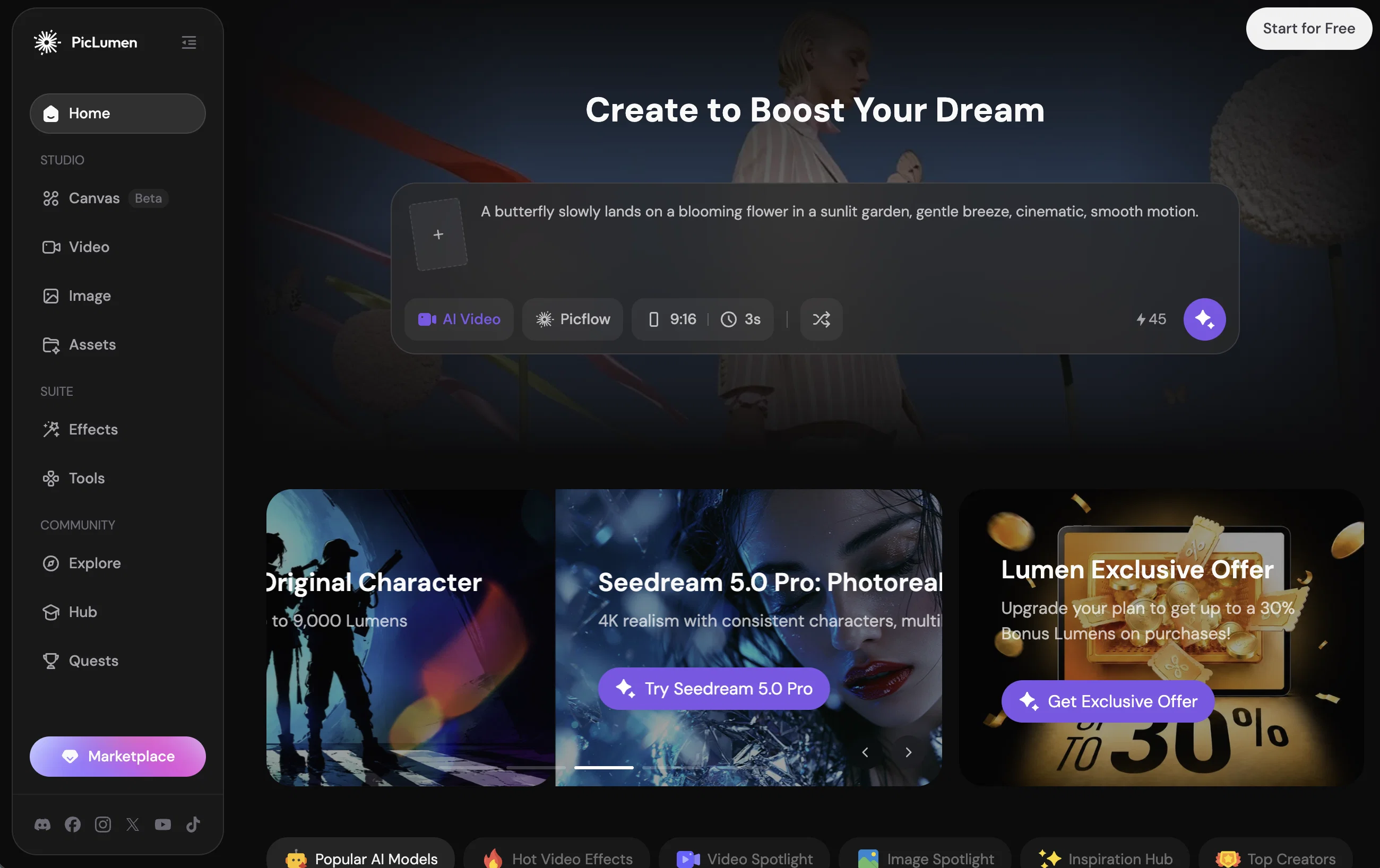PicLumen screenshot