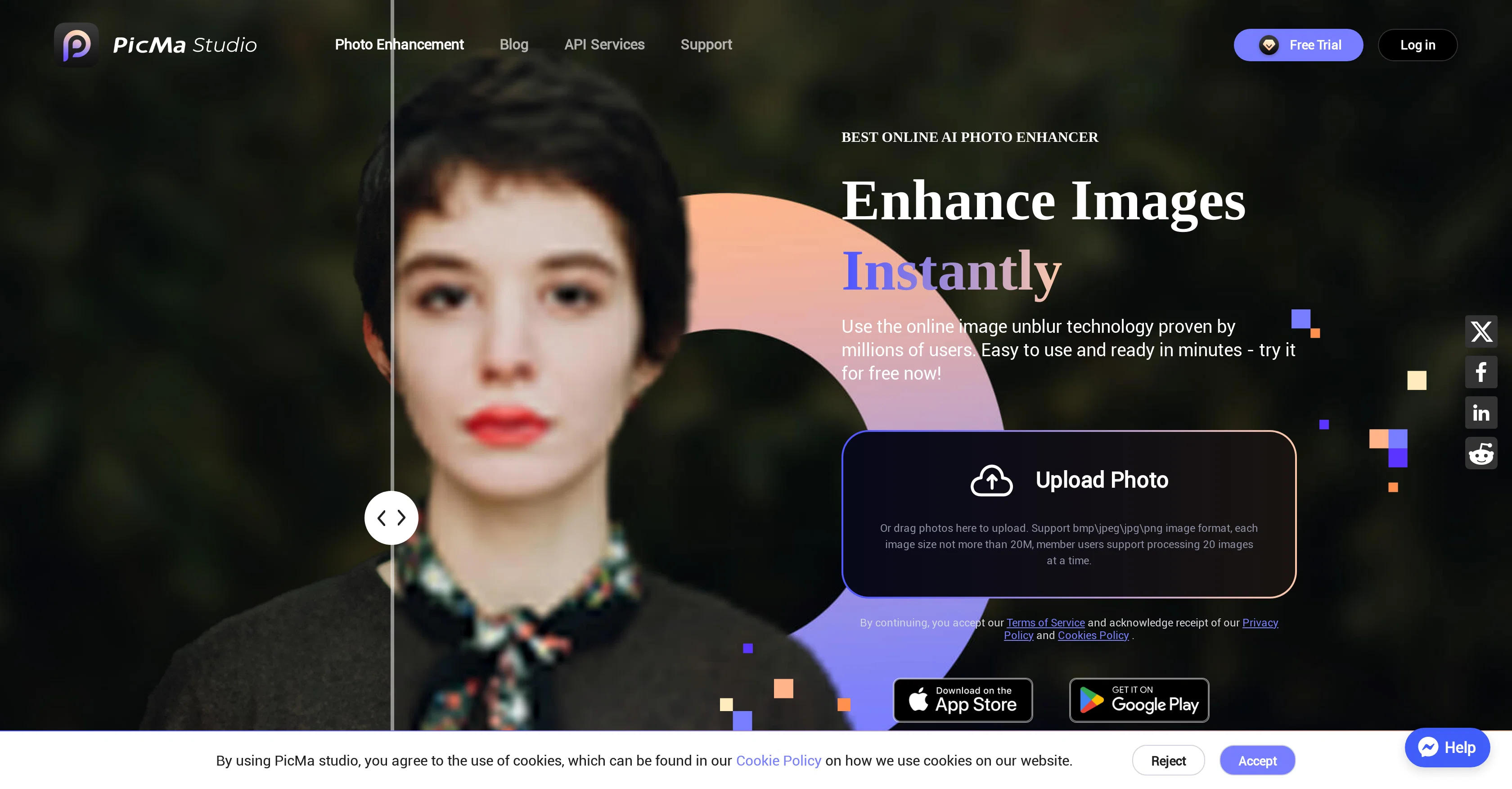 PicMa Photo Enhancer screenshot