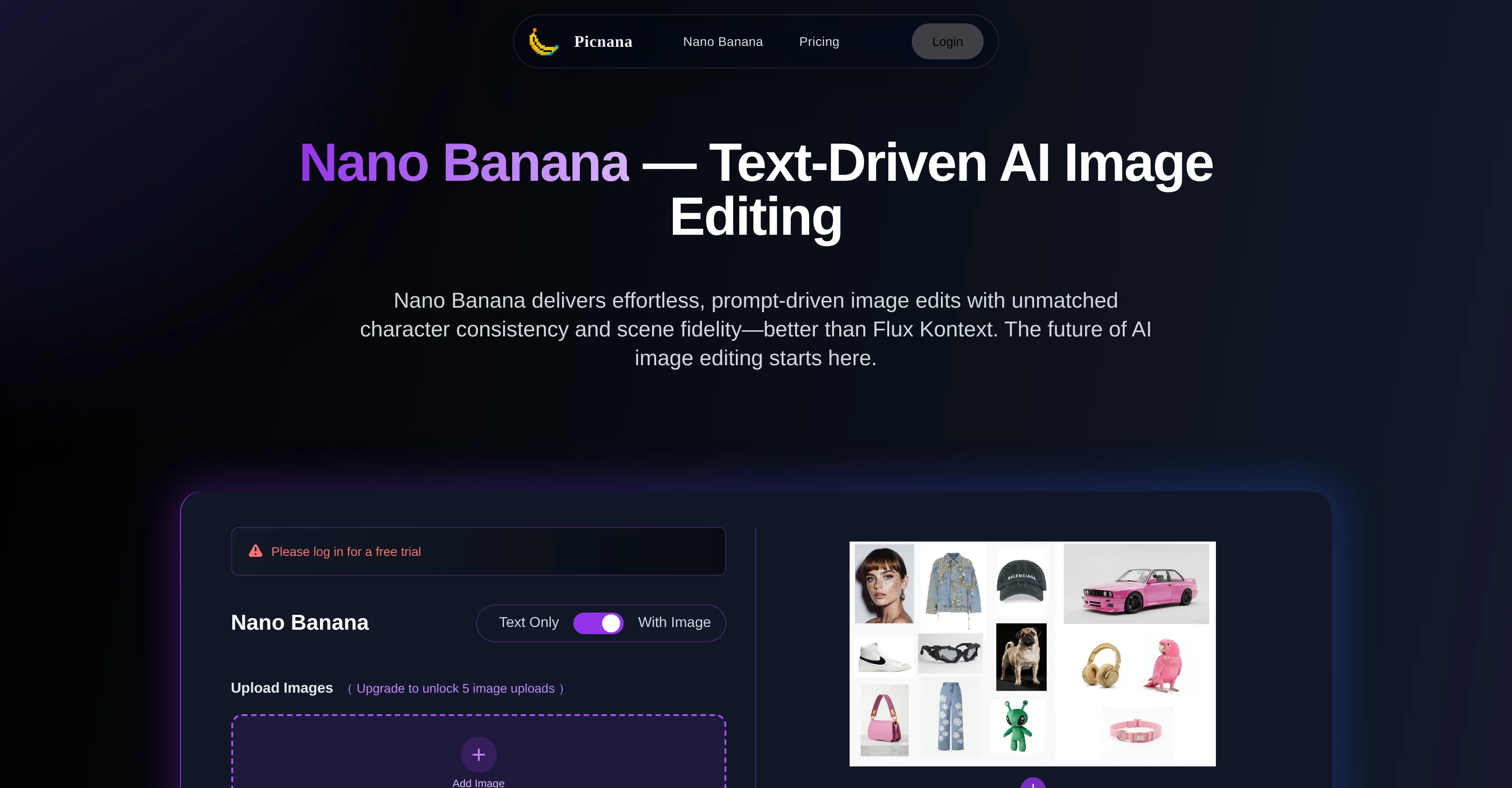 Picnana screenshot