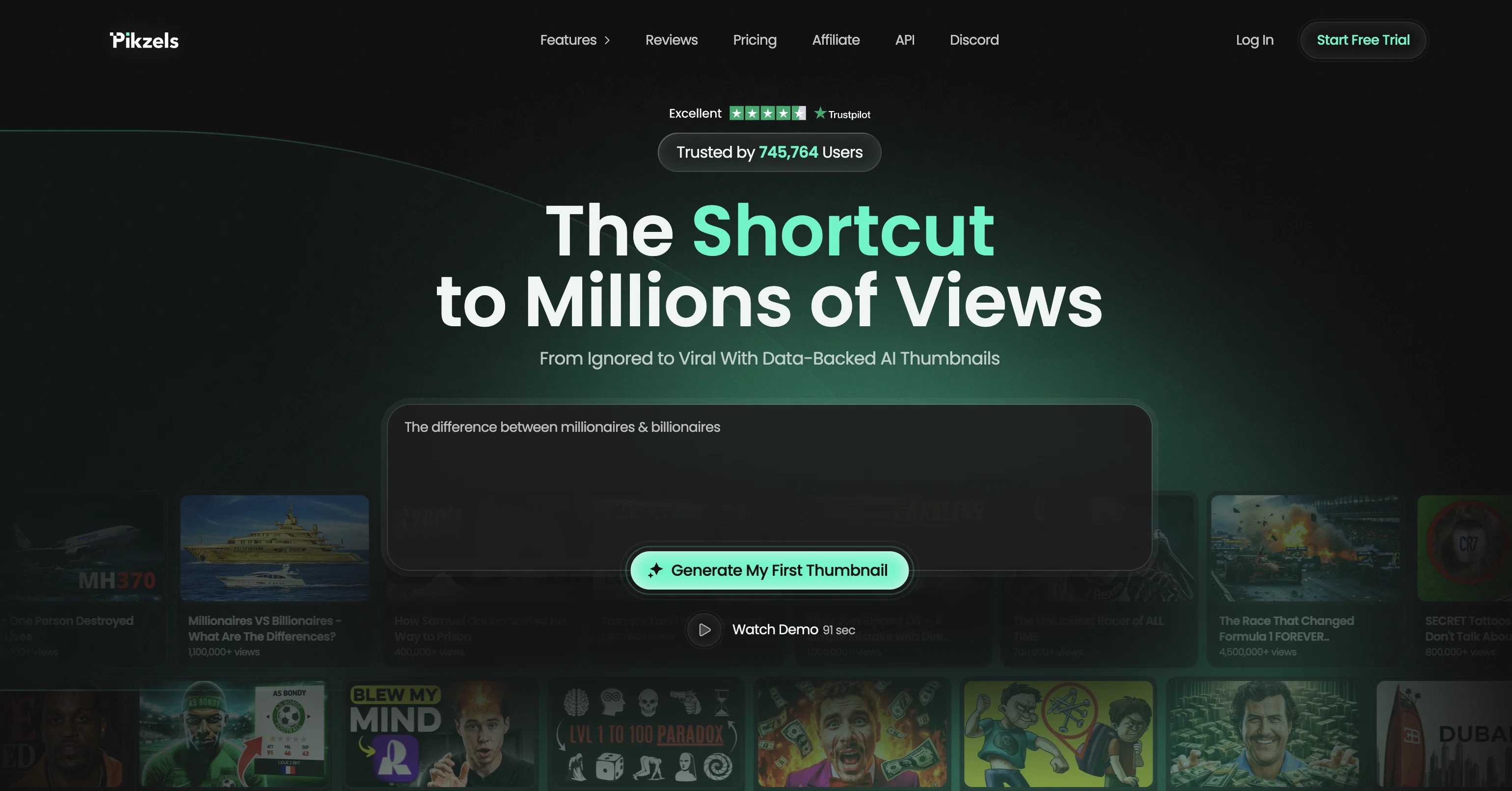 Pikzels screenshot