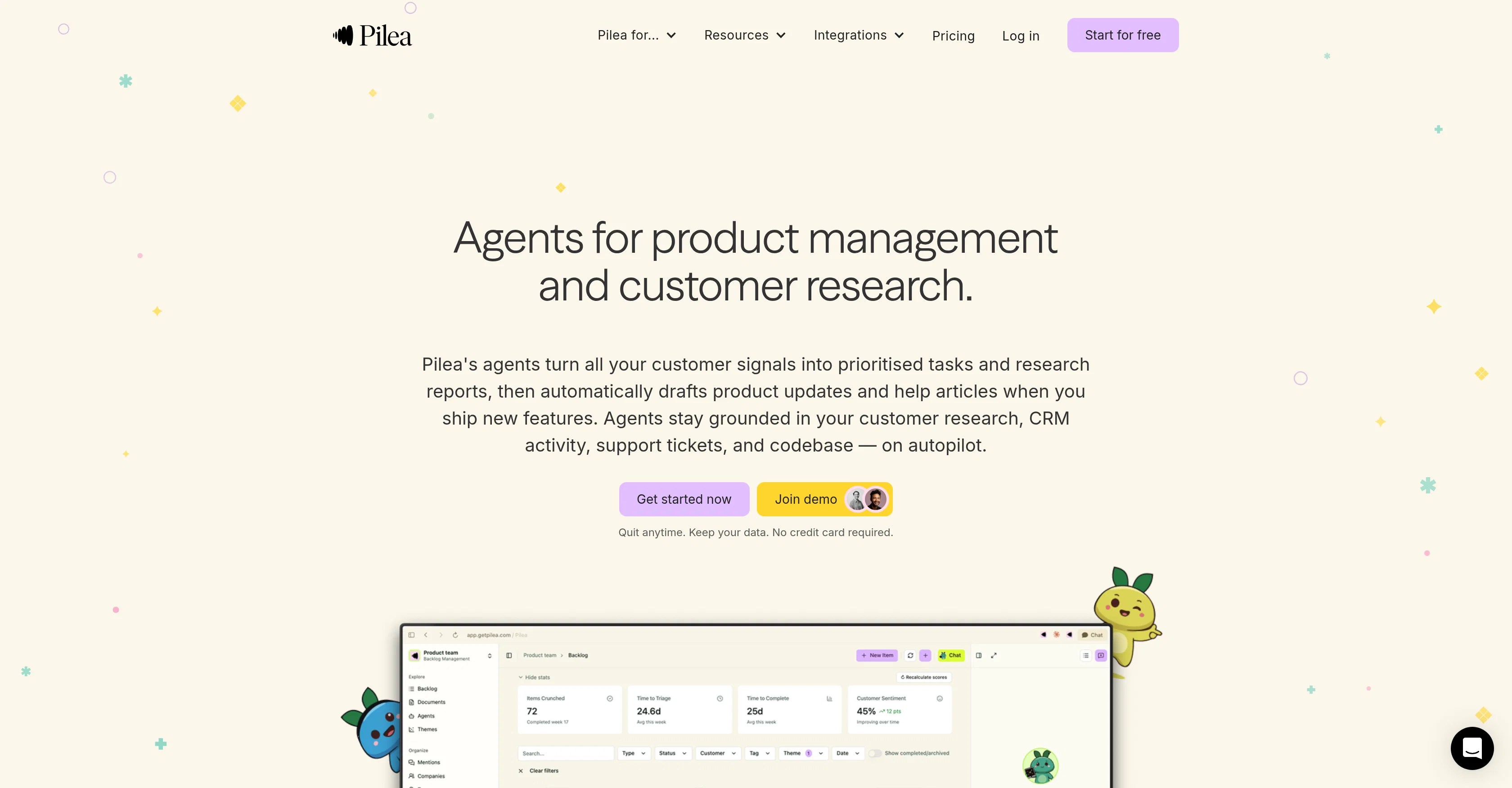 Pilea AI screenshot