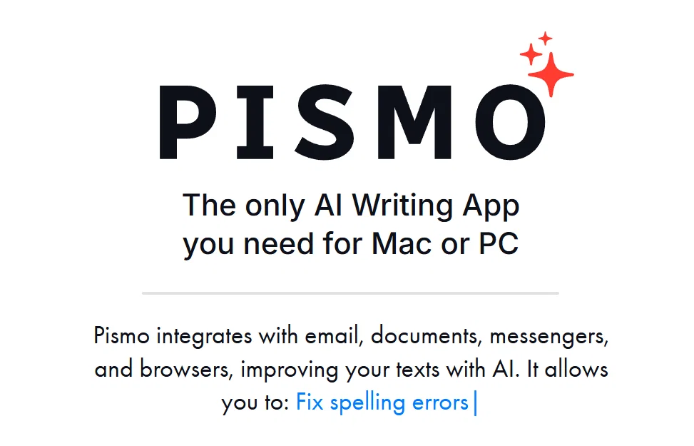 Pismo screenshot