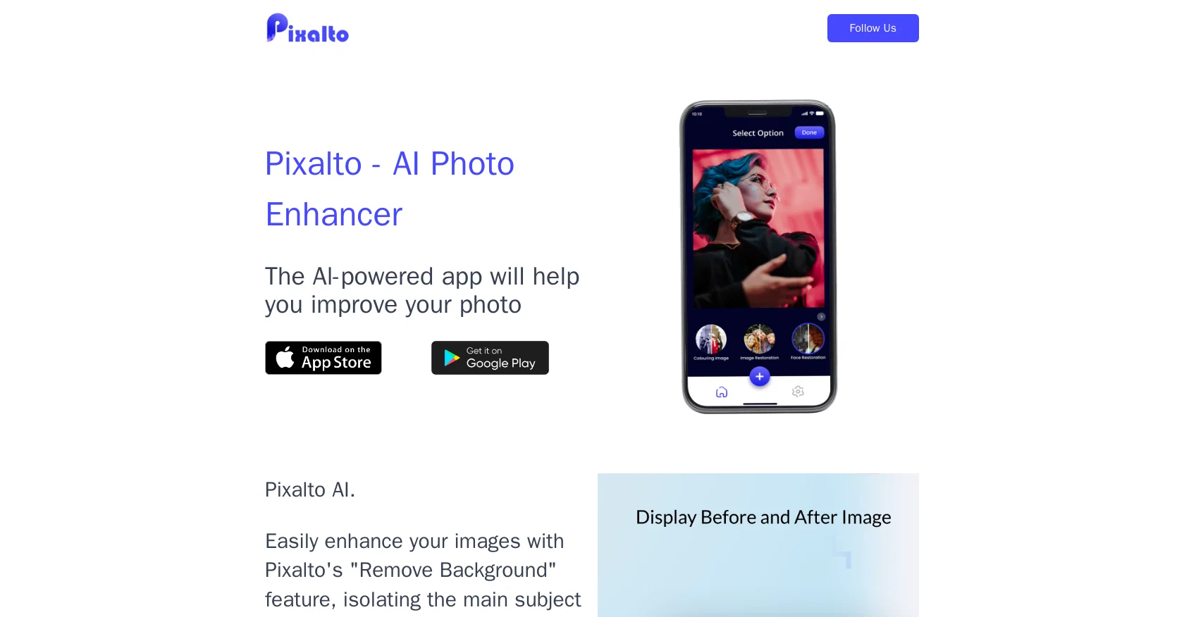 Pixalto screenshot