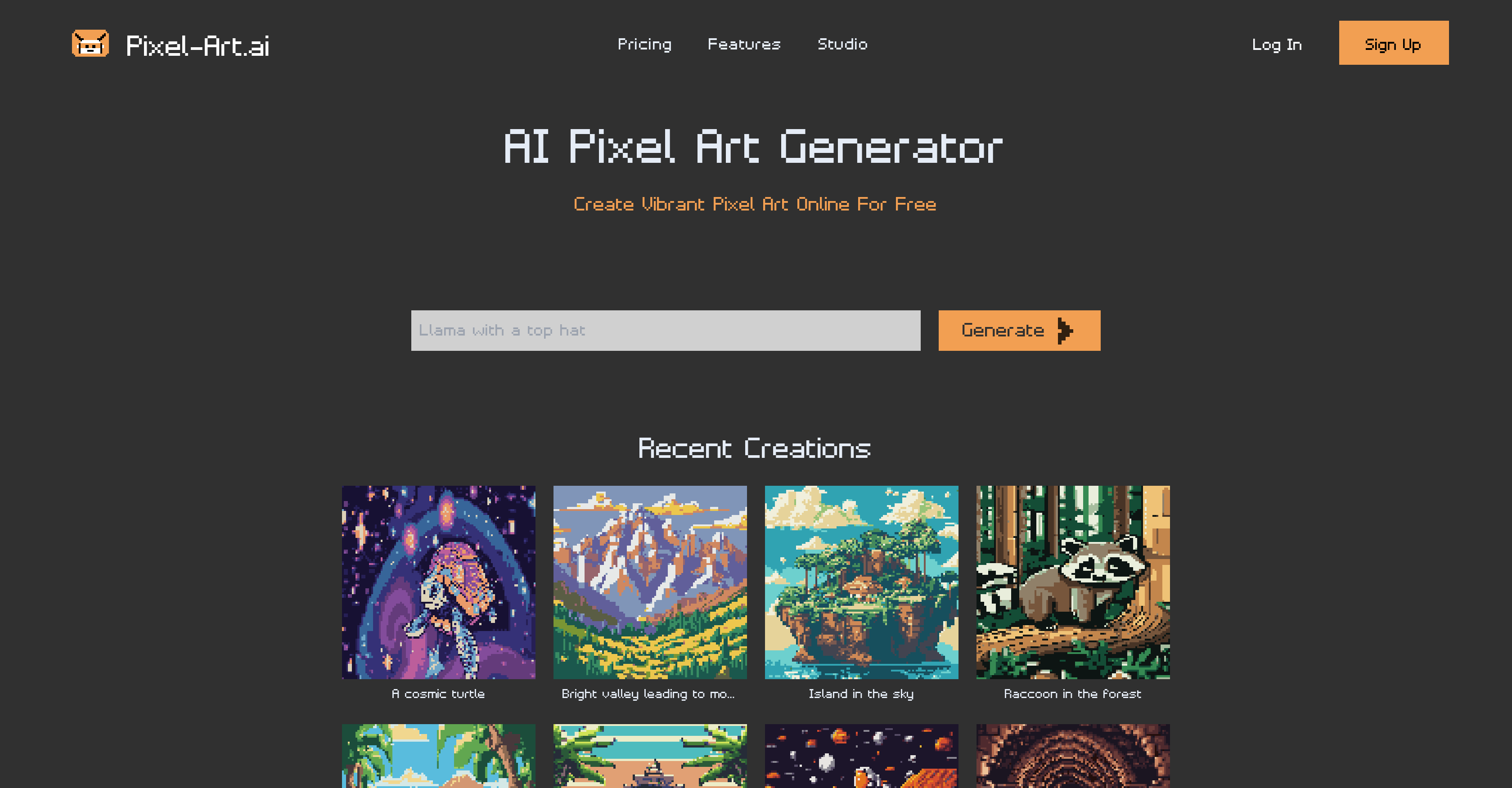 Pixel-Art.ai screenshot