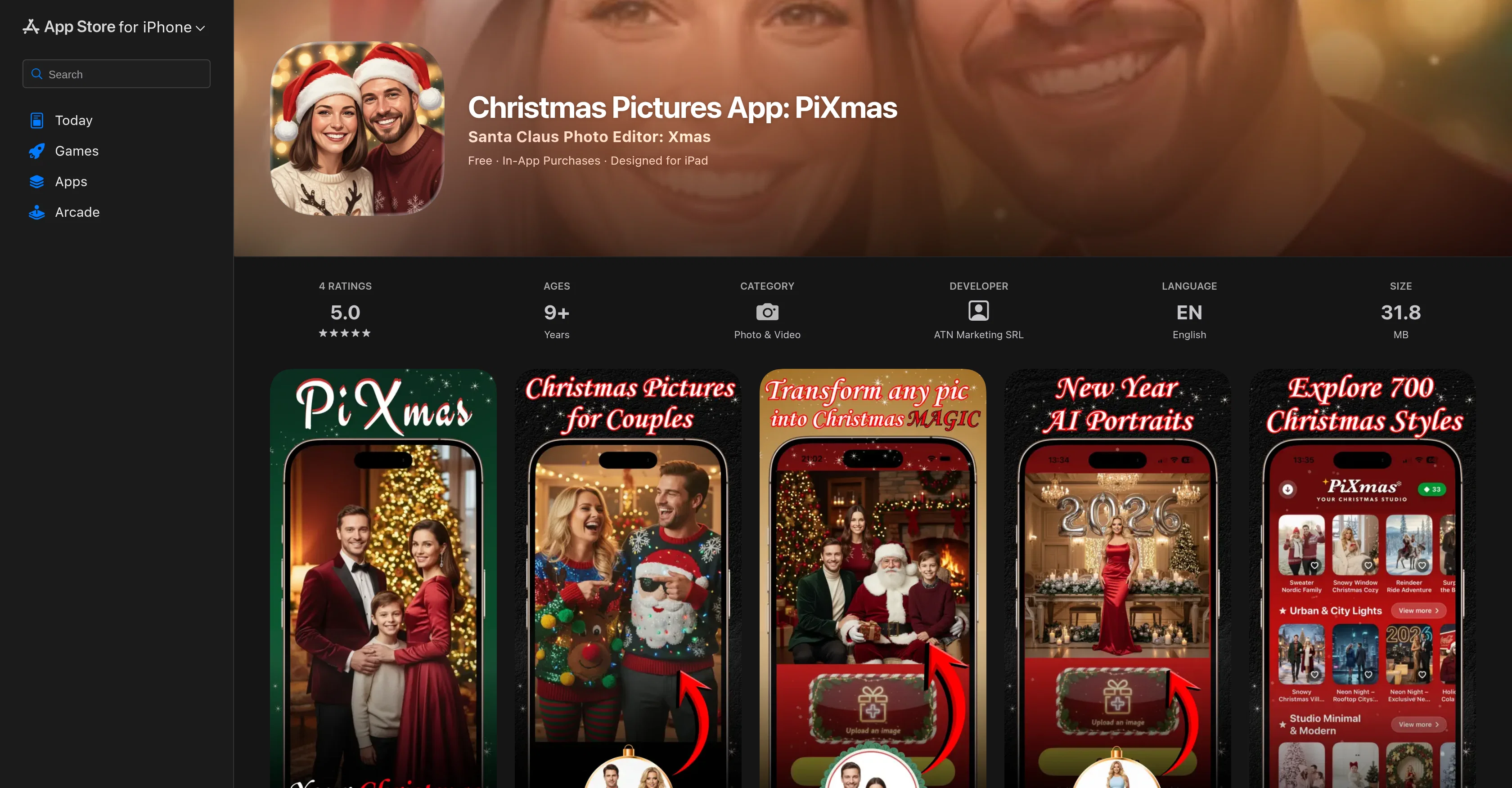 PiXmas screenshot