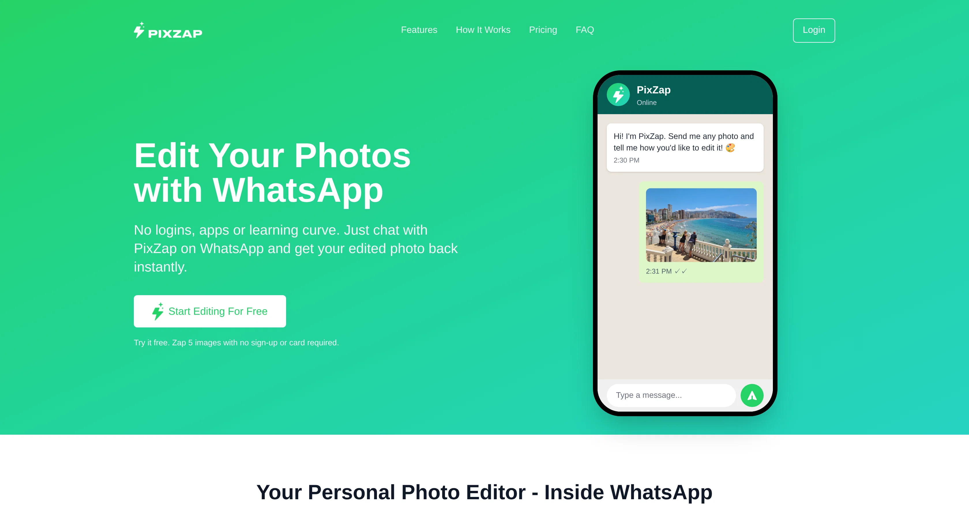 PixZap screenshot