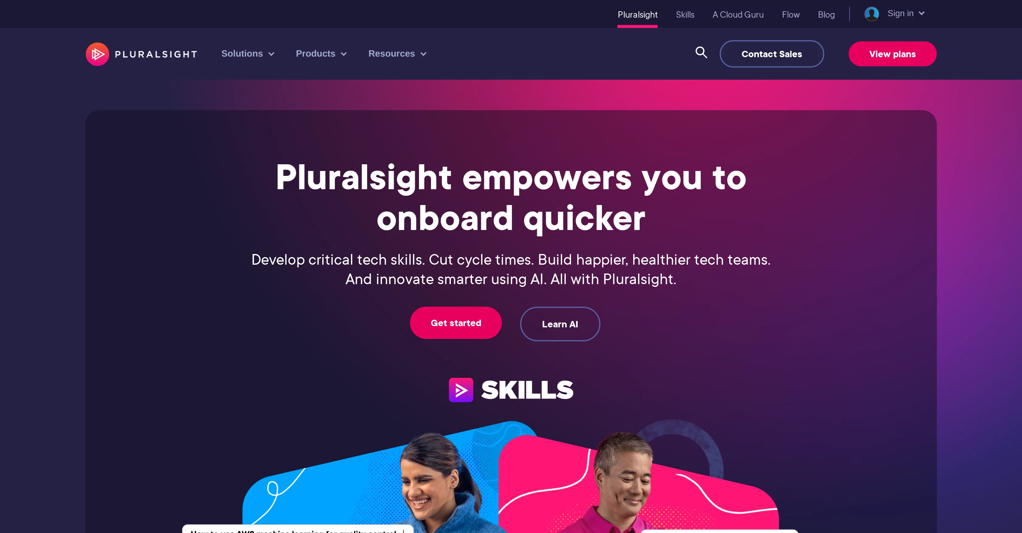 Pluralsight screenshot