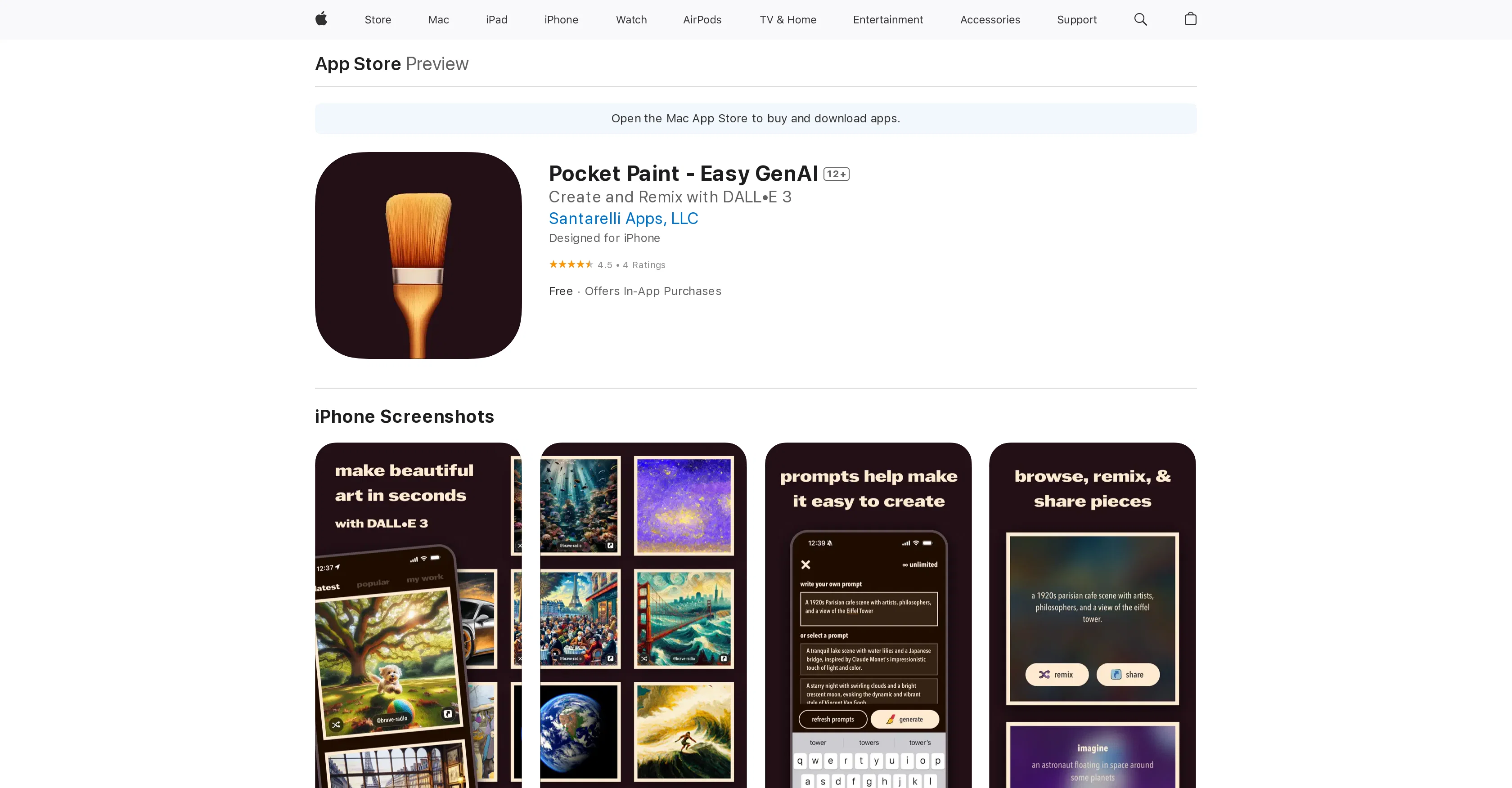 Pocket Paint screenshot