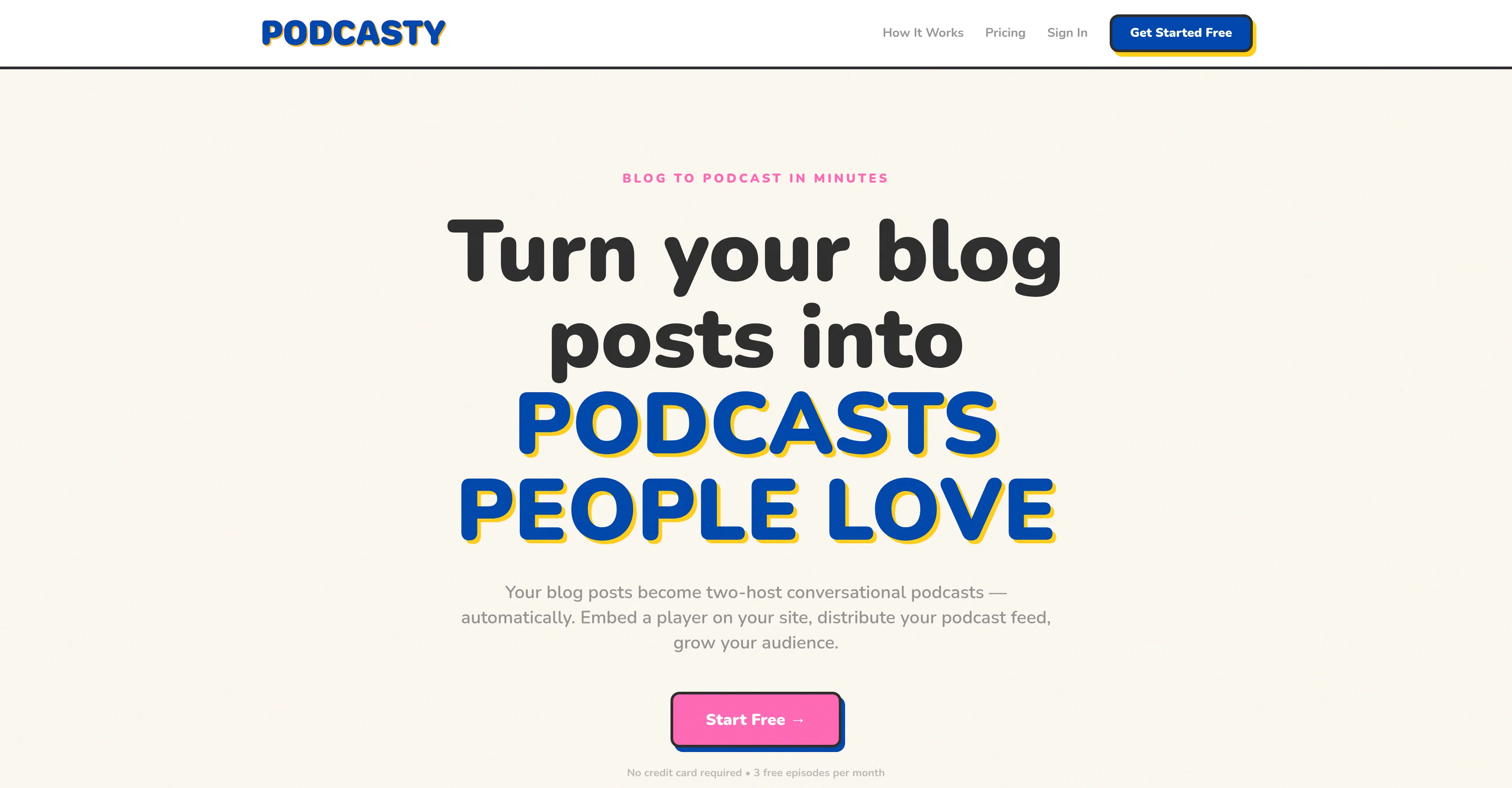 Podcasty FM screenshot