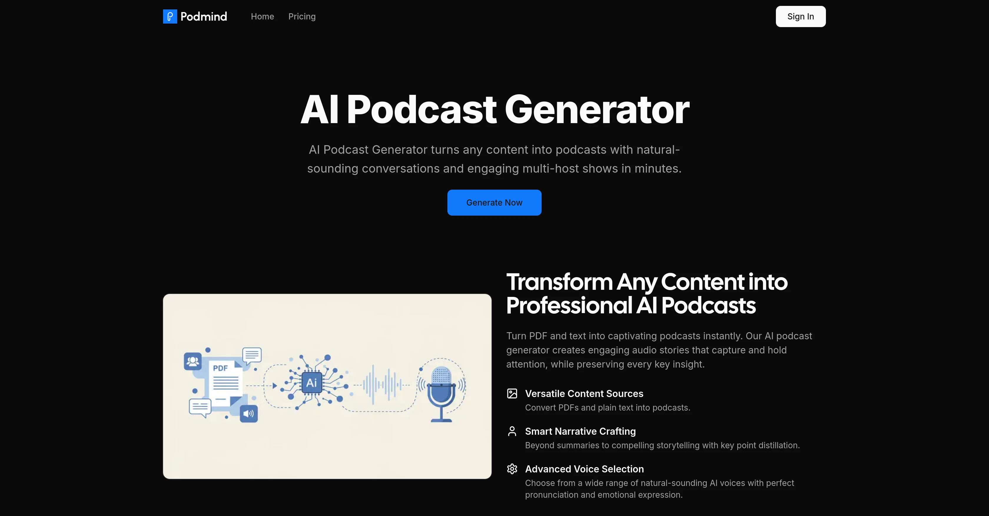 PodMind screenshot