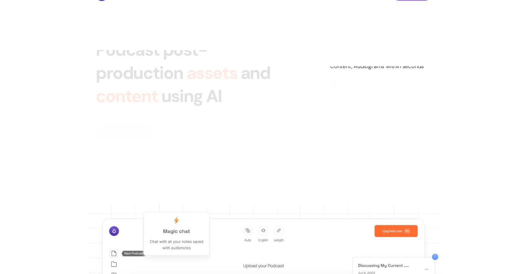 Podnotes screenshot