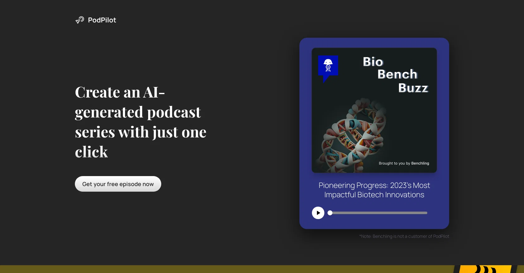 Podpilot screenshot