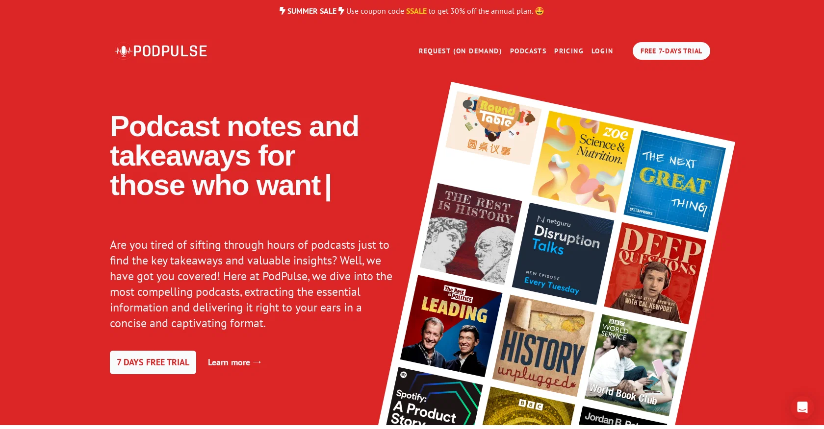 Podpulse screenshot