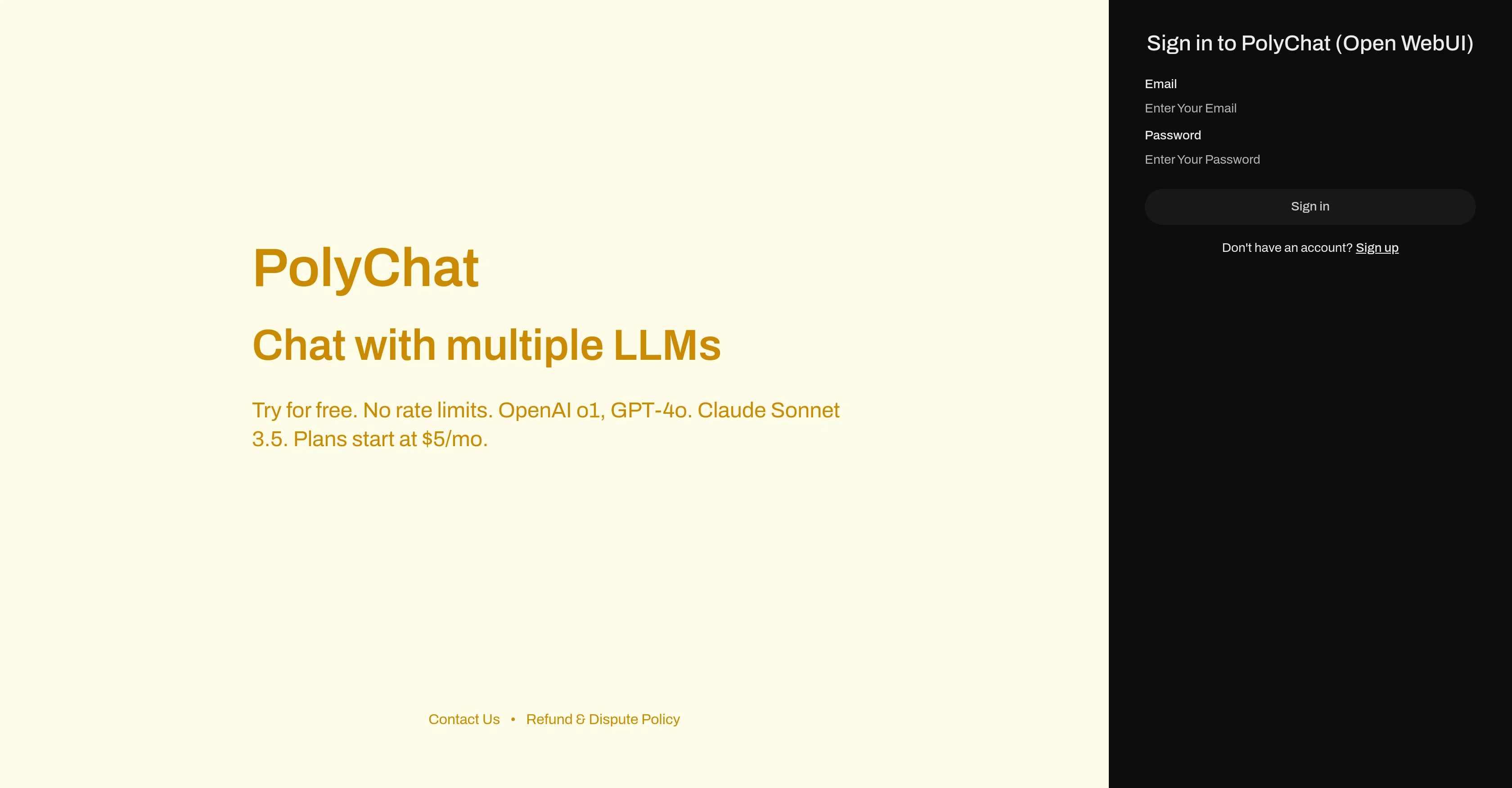 Polychat screenshot