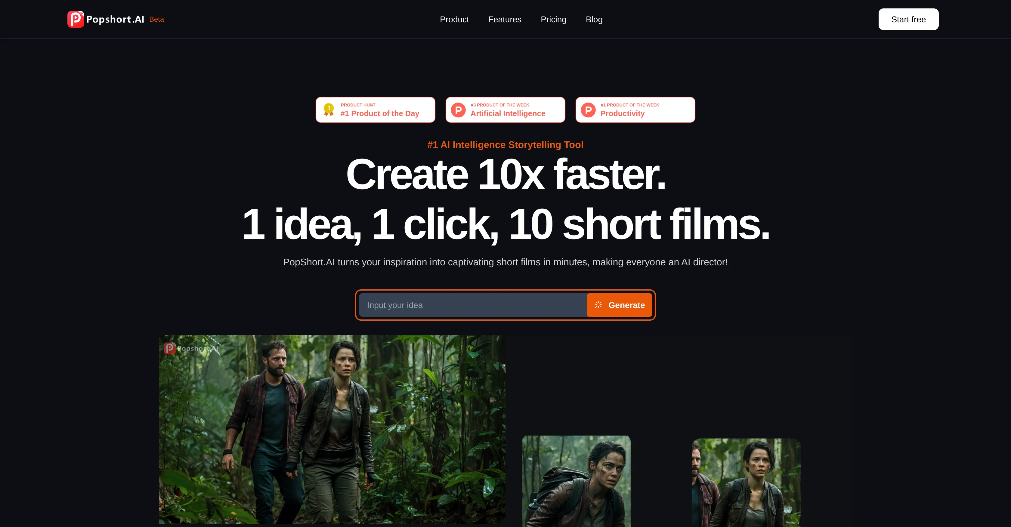 PopShort.AI screenshot