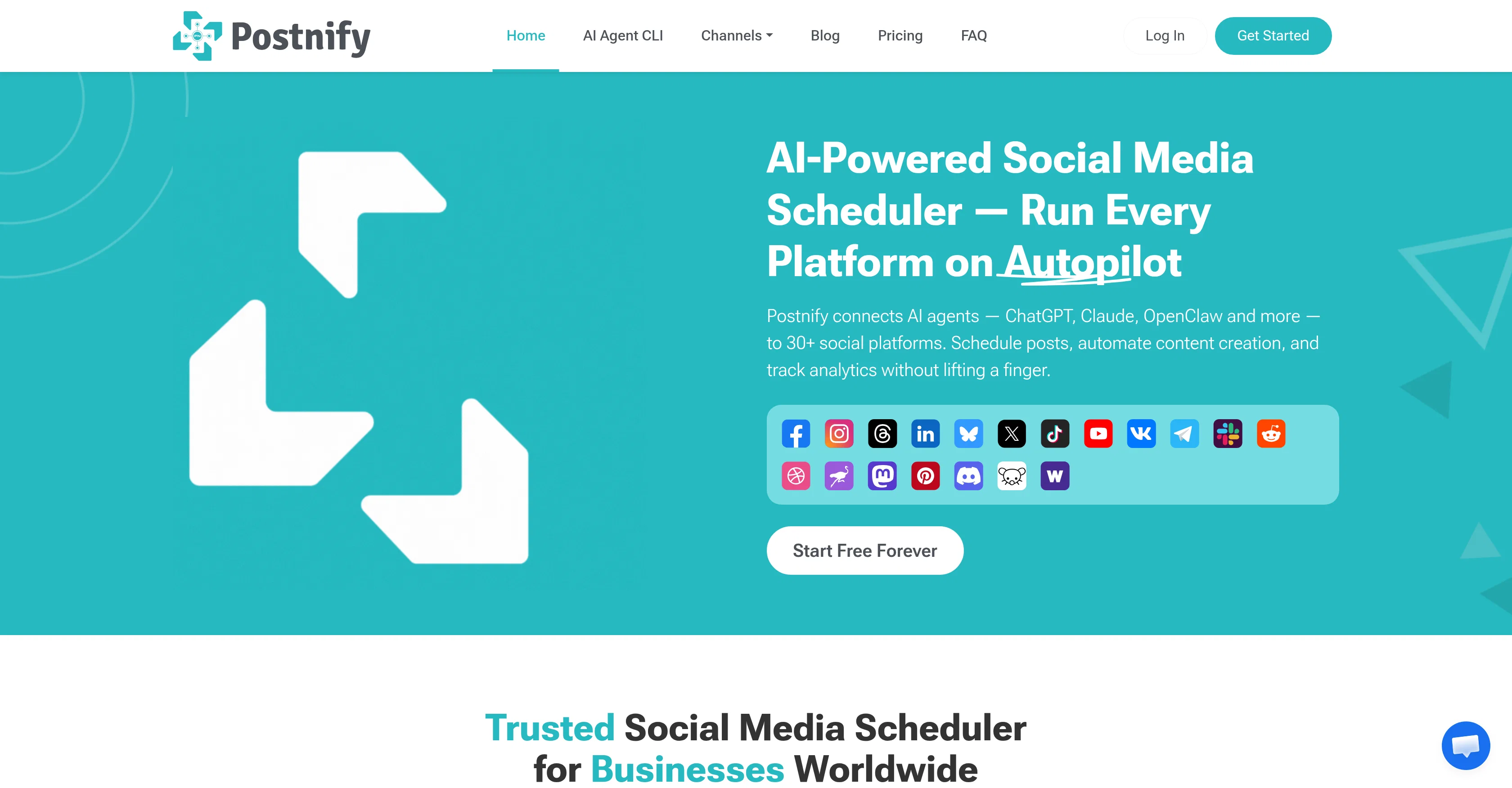 Postnify screenshot
