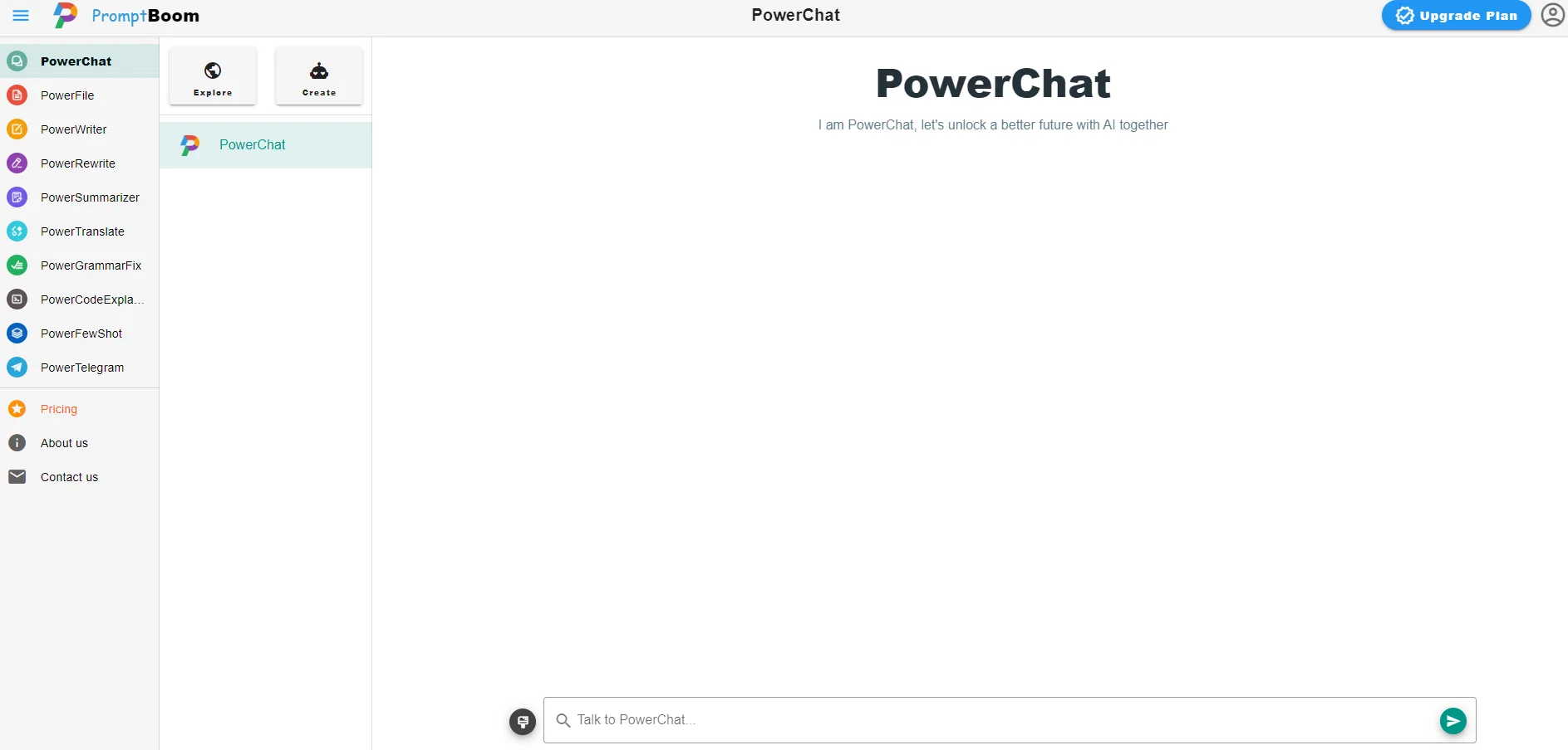 PowerChat screenshot