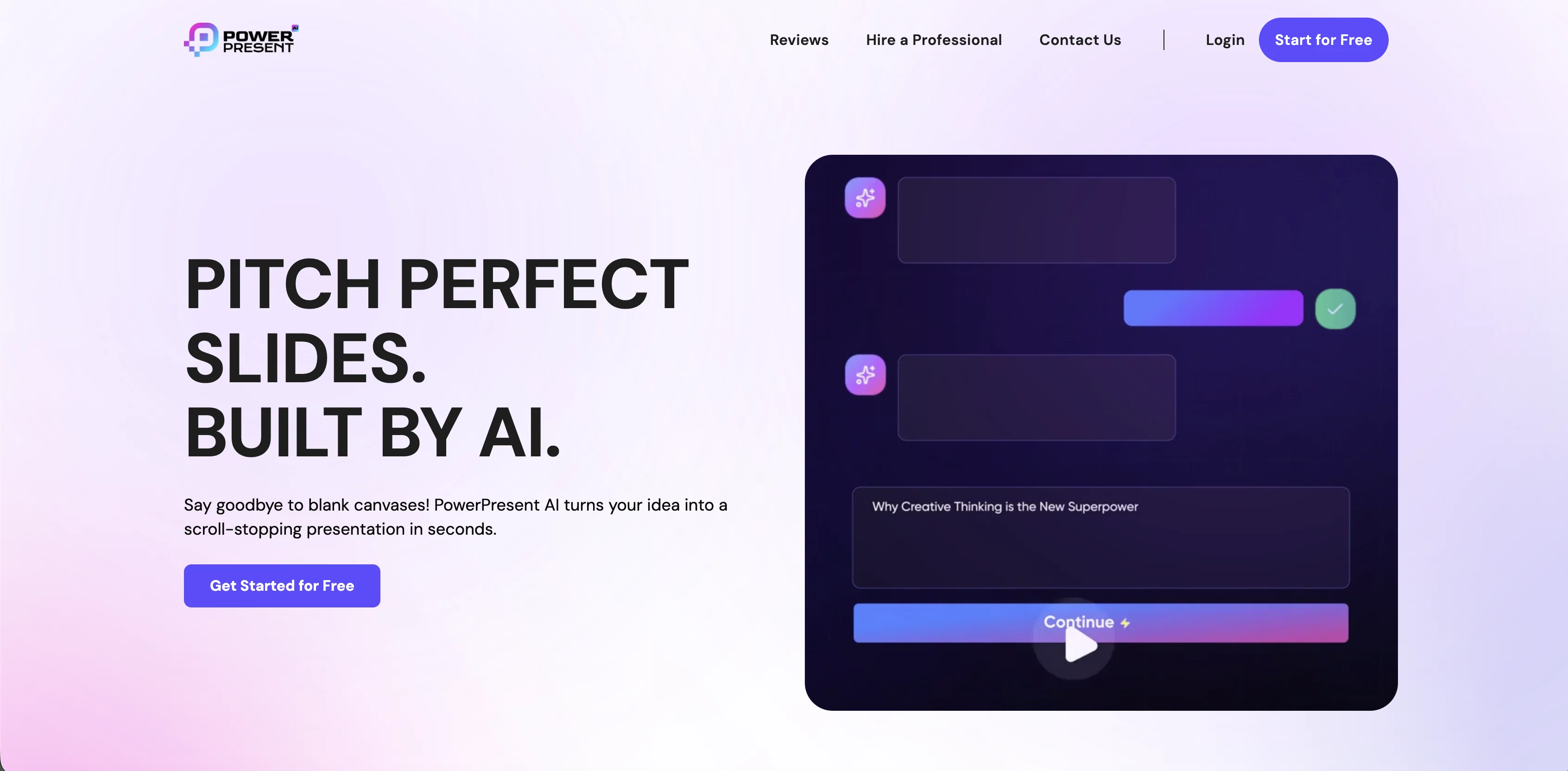 Powerpresent AI screenshot