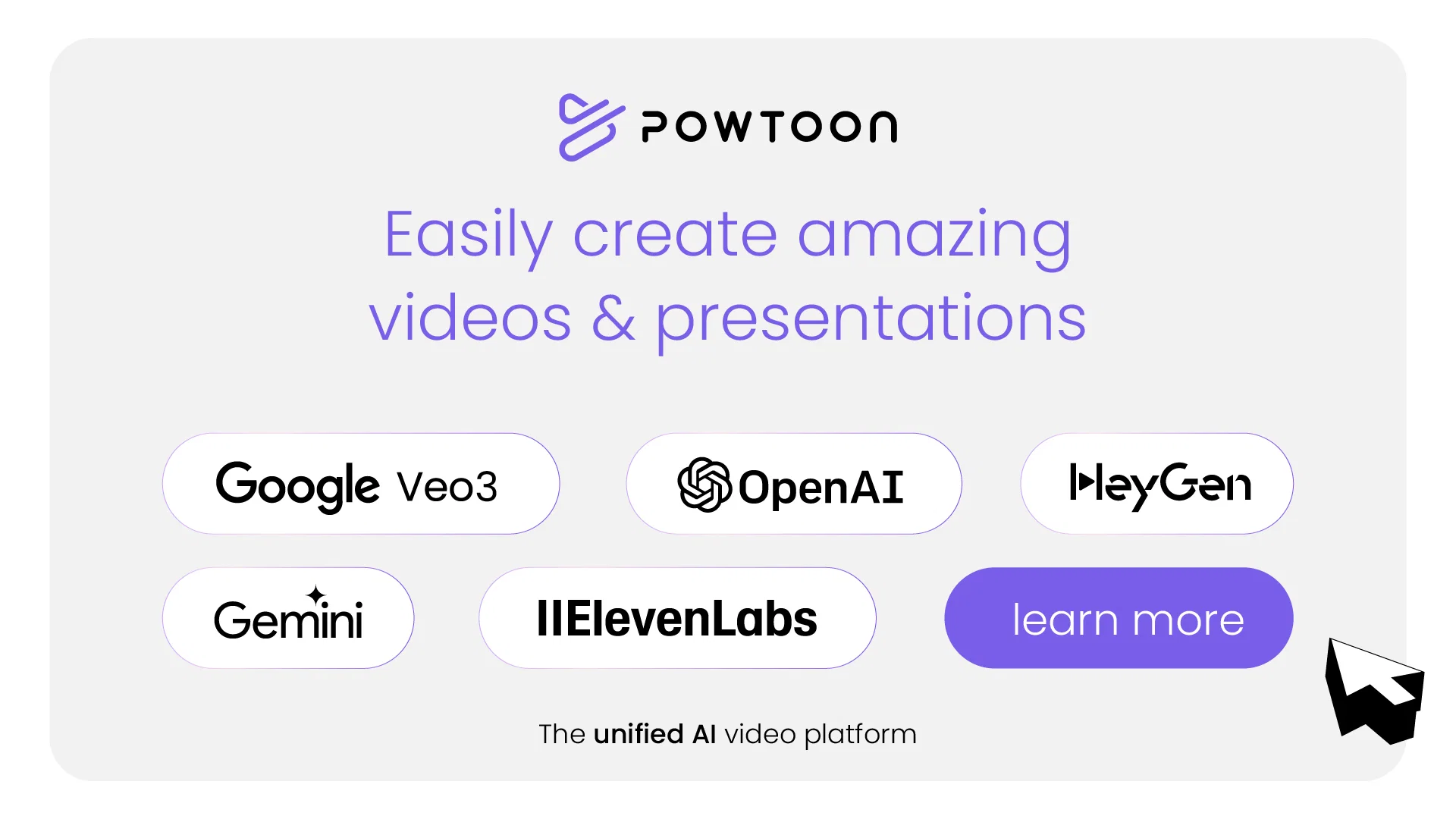 Powtoon - Unified AI Video Platform screenshot