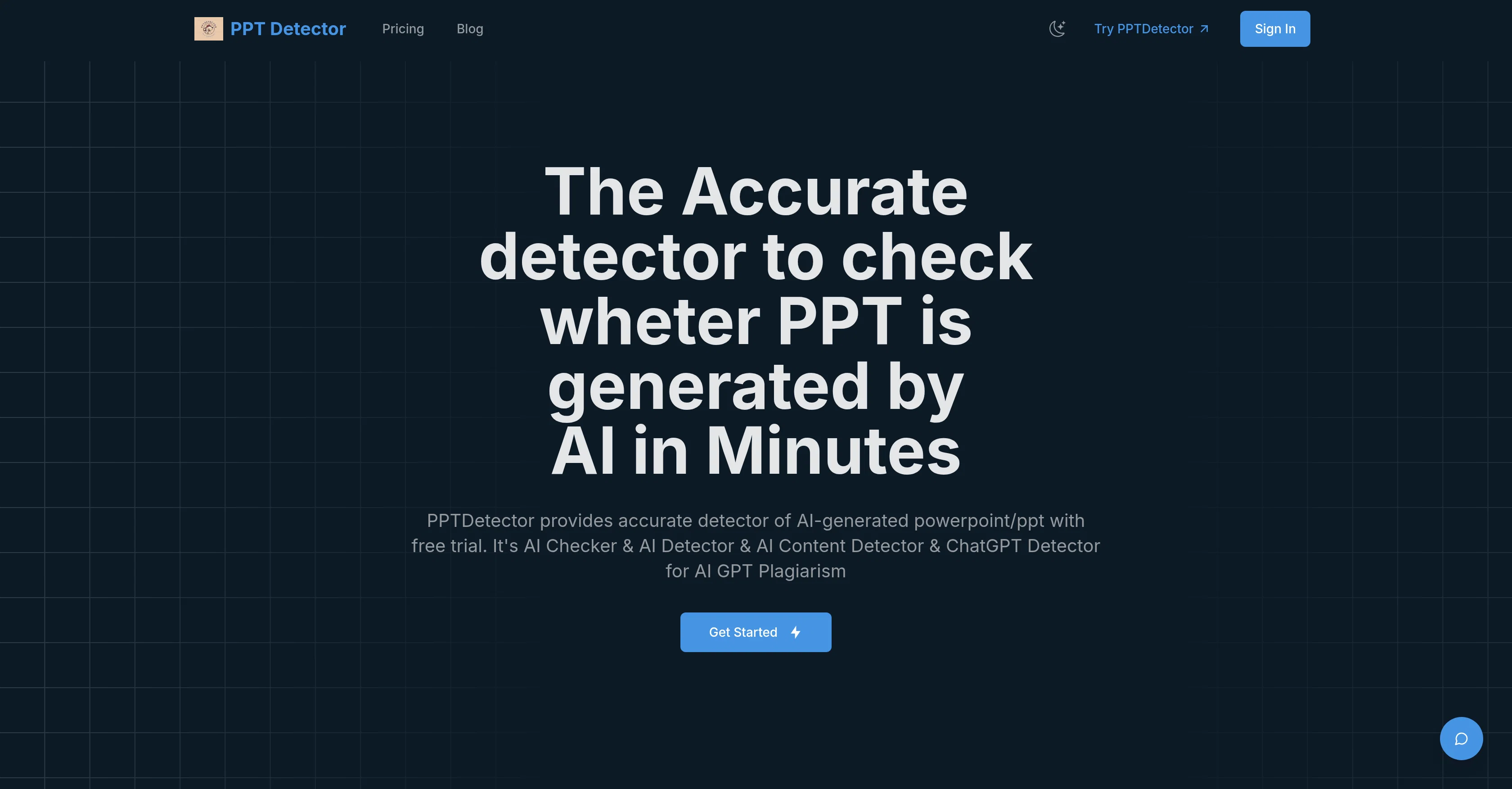 PPTDetector screenshot