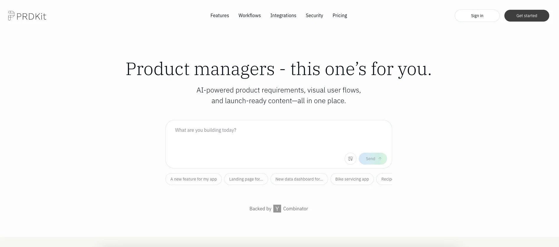PRDKit screenshot