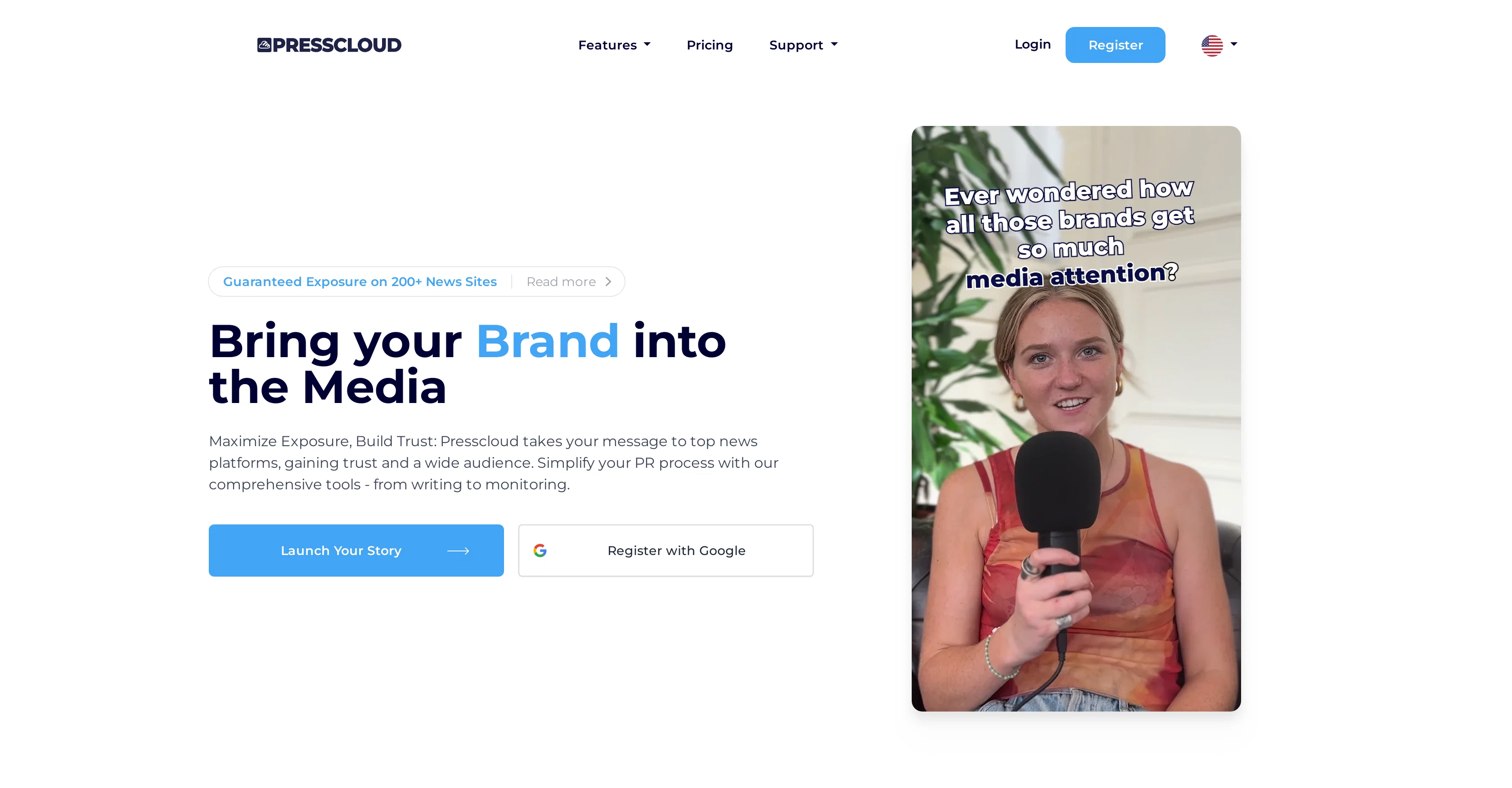 Presscloud.ai screenshot